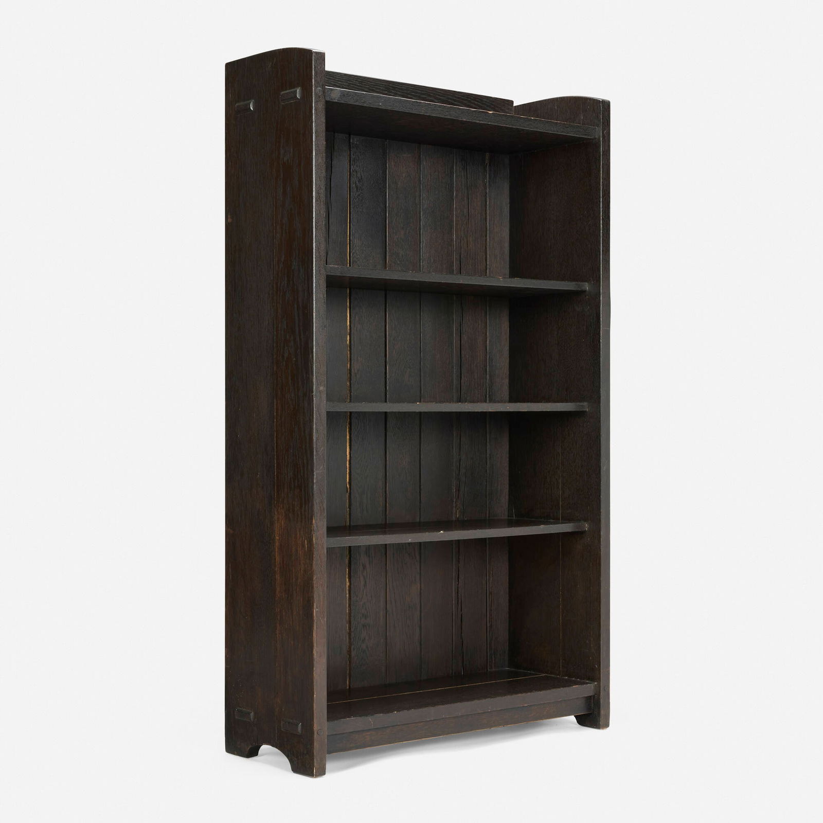 Gustav Stickley, Early and Rare open bookcase (1 of 4)