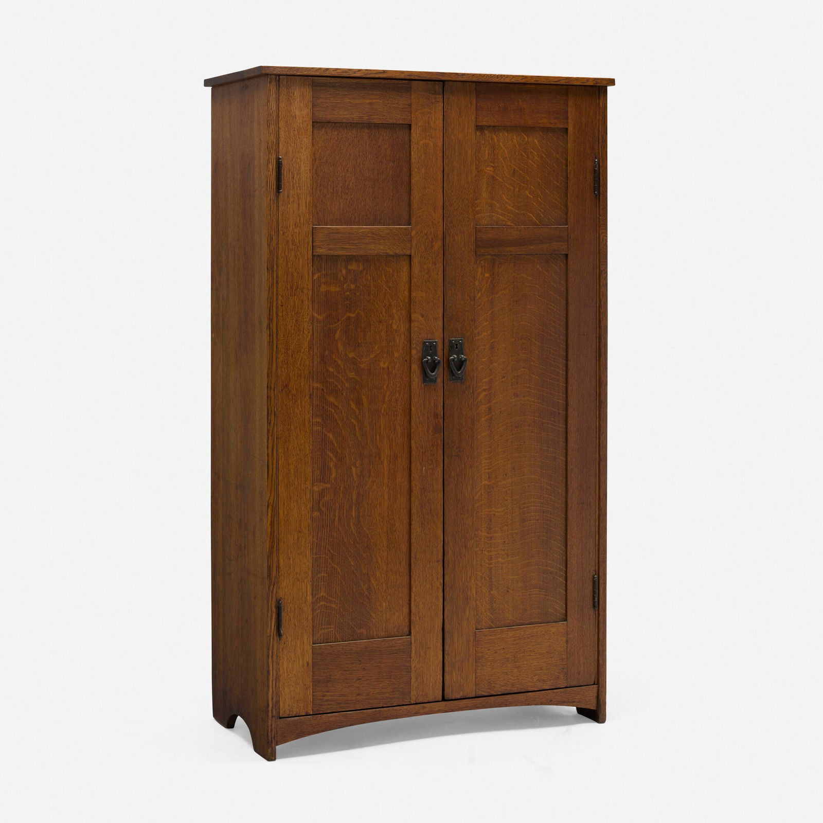 Gustav Stickley, Child's wardrobe, model 920 (1 of 6)