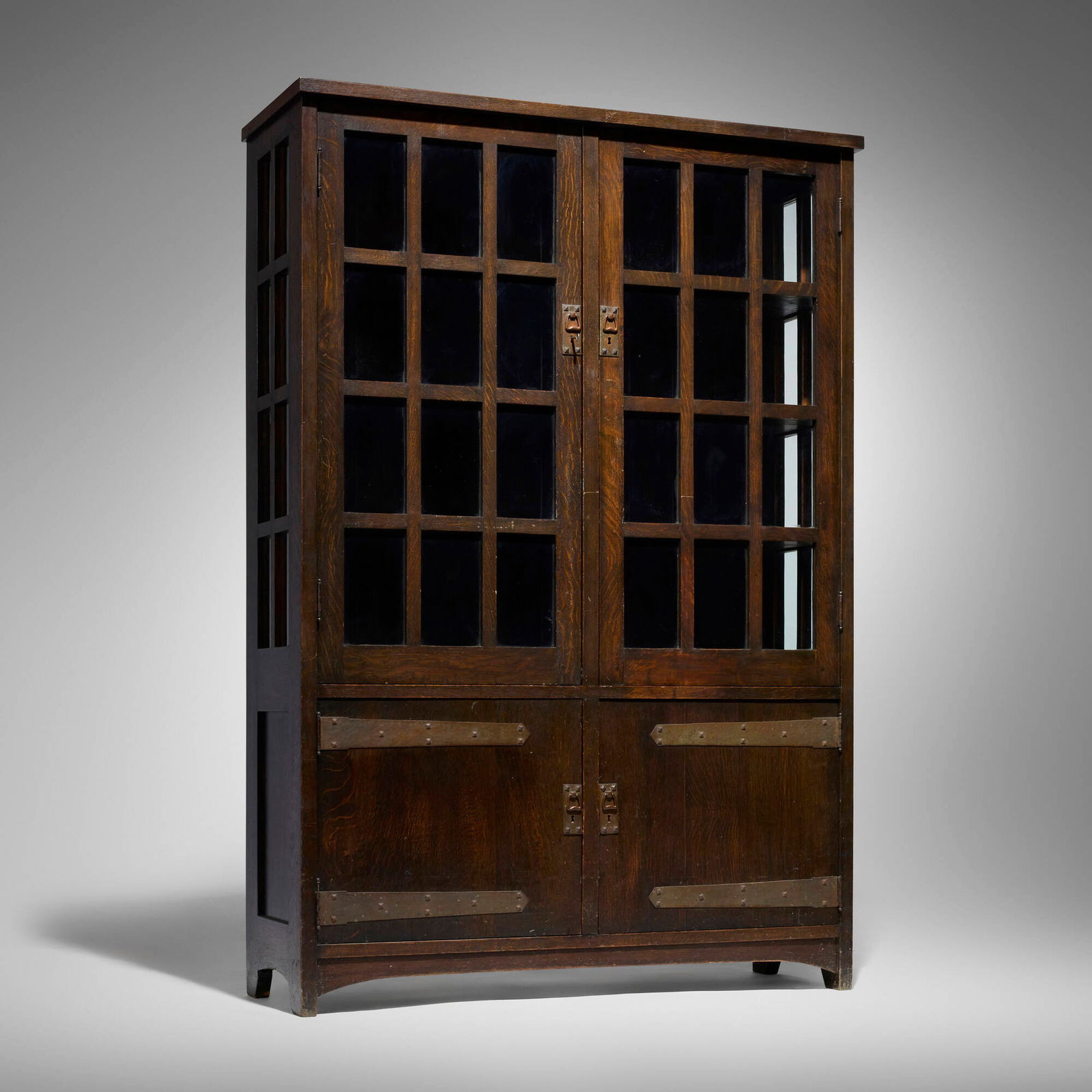 L. & J.G. Stickley from the Onondaga Shops, China cabinet, model 629 (1 of 4)