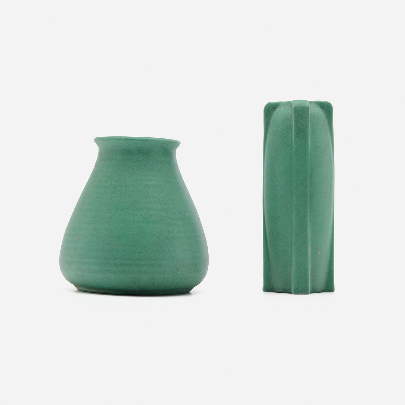 William Day Gates for Teco Pottery, Vases, set of two (1 of 4)