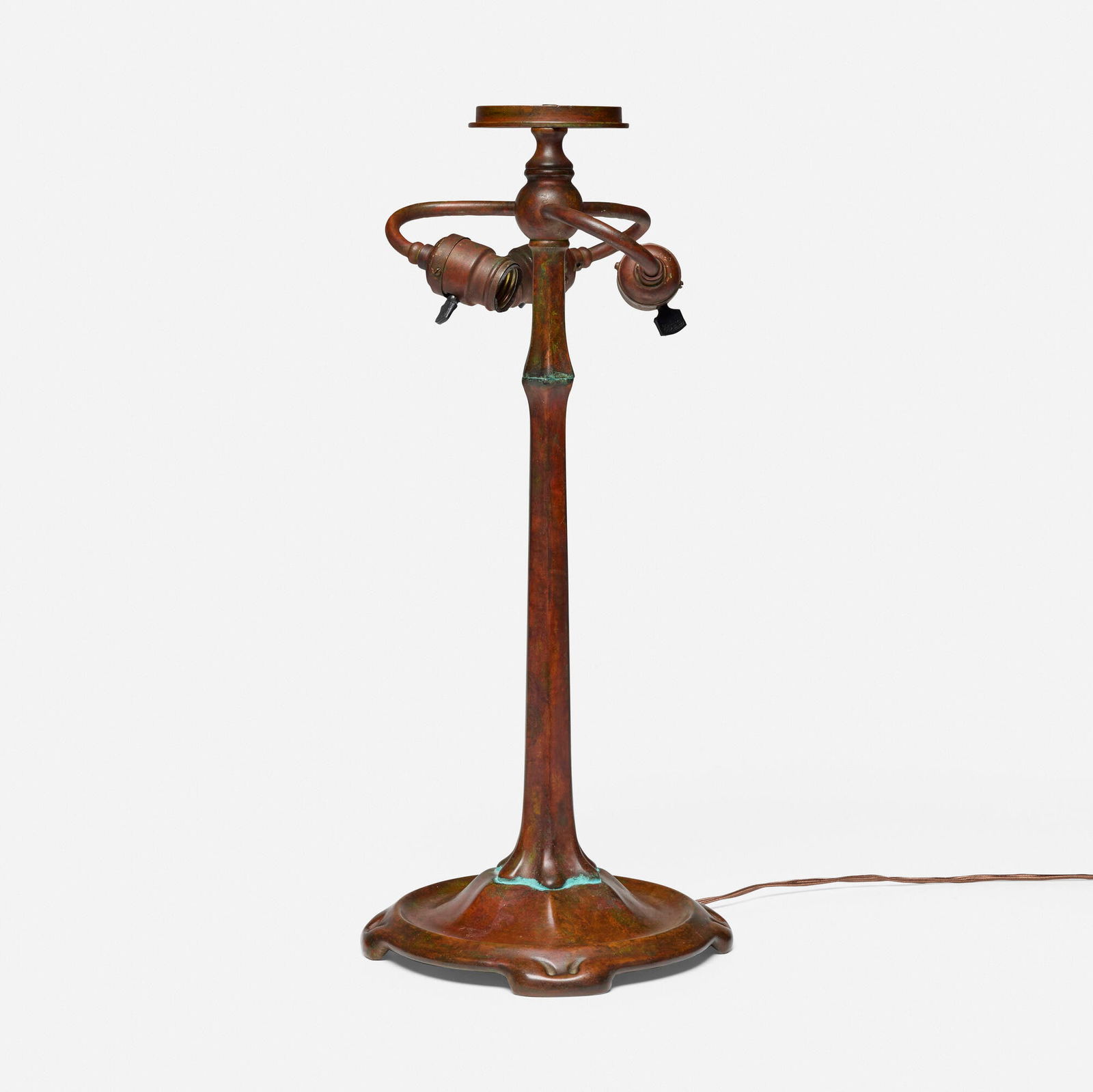 Tiffany Studios, Library Standard table lamp base - 2