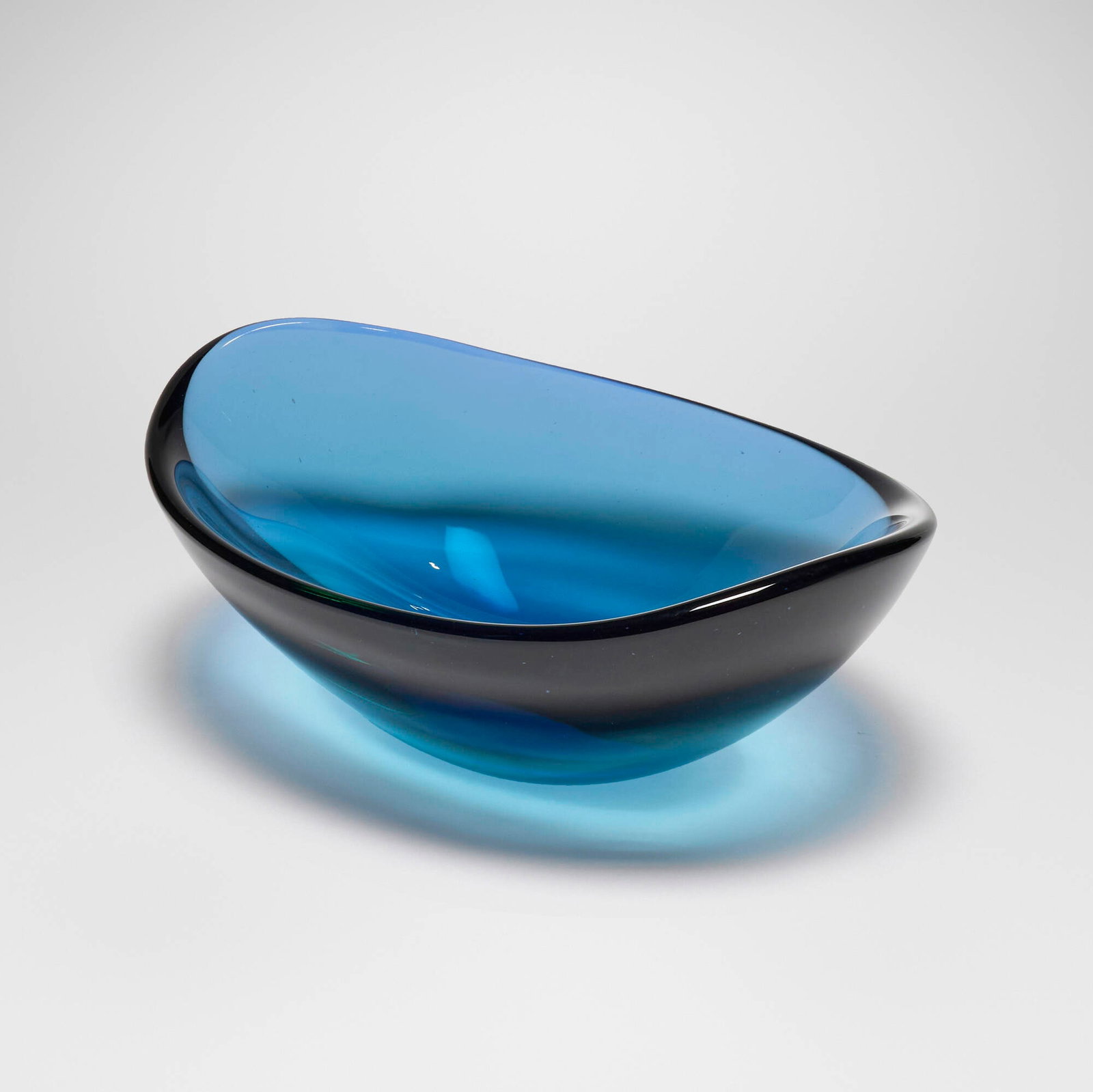 Seguso, Bowl: Seguso Bowl Italy, c. 1960 glass 5 h x 10 w x 14 d in (13 x 25 x 36 cm) This work will ship from Los Angeles, California.