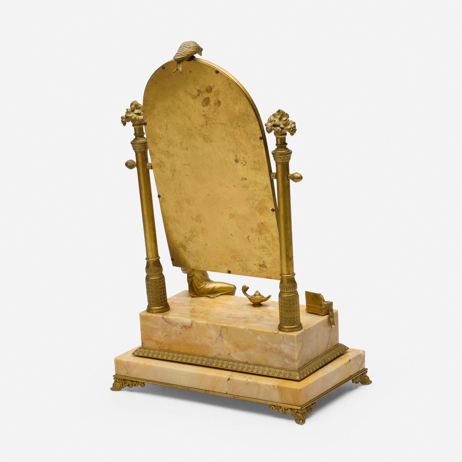 French, Empire vanity table mirror - 3