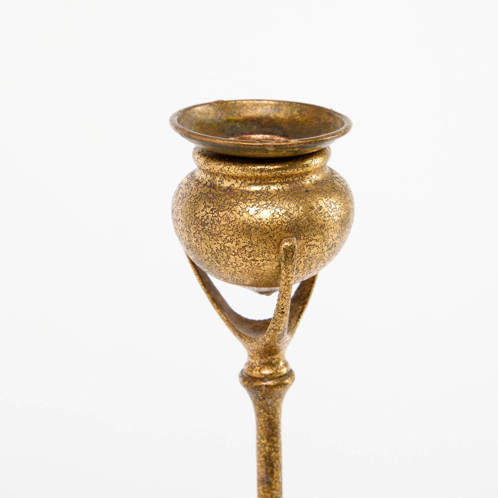 Tiffany Studios, Candlesticks, pair - 3