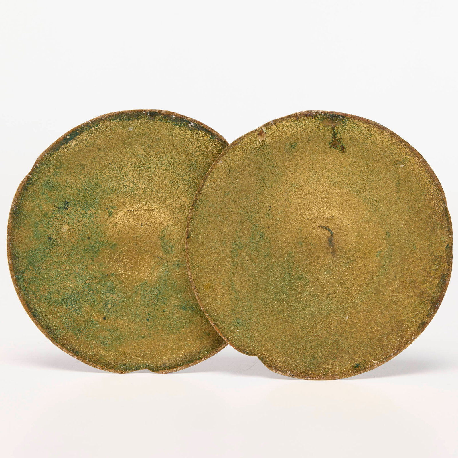 Tiffany Studios, Candlesticks, pair - 5