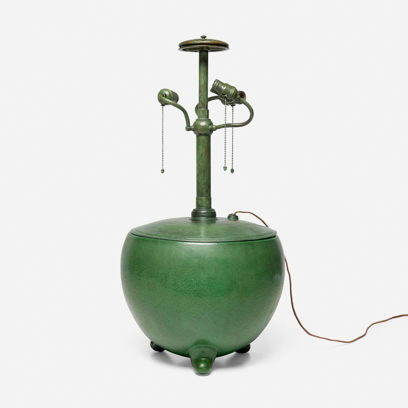 Weller Pottery, Table lamp base - 2