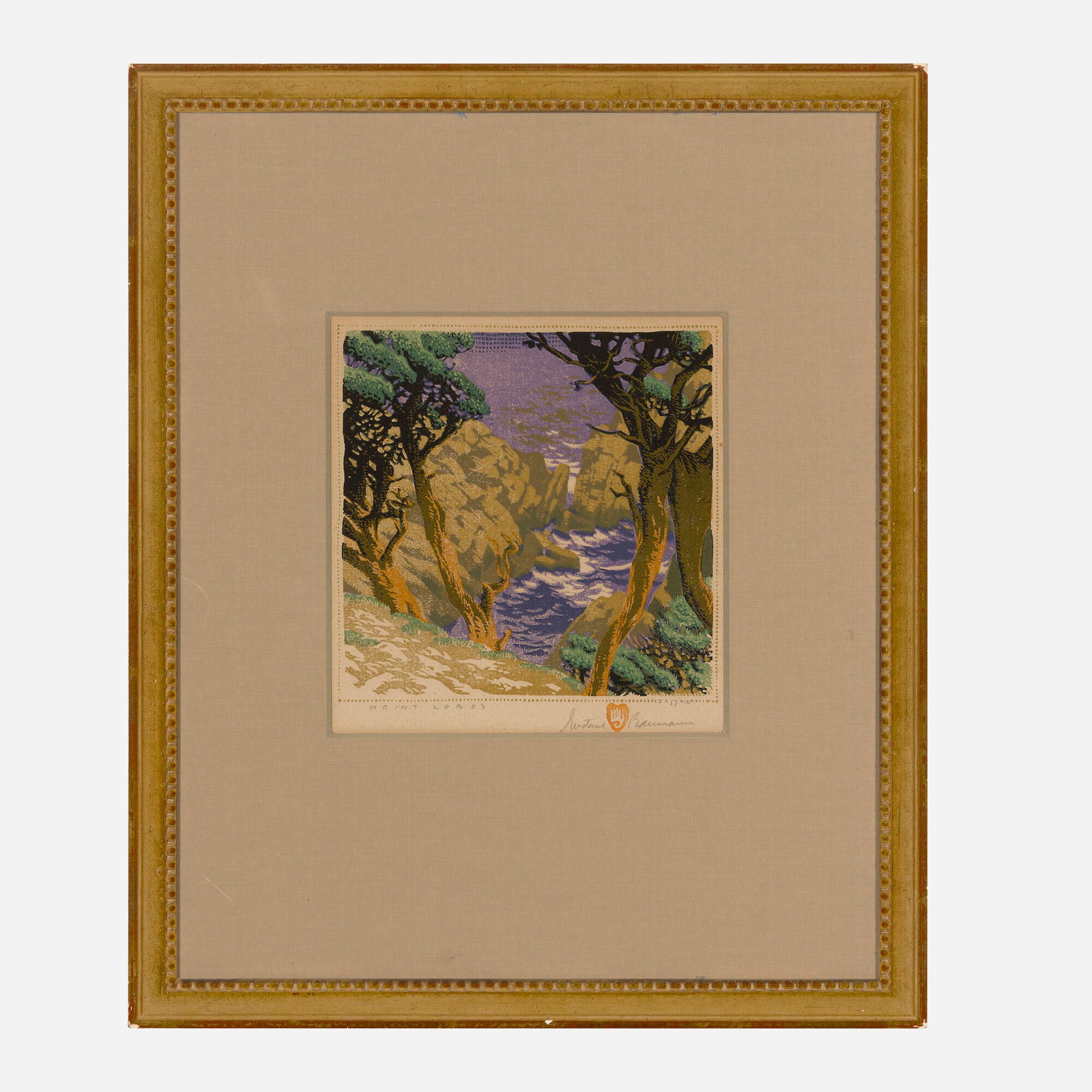 Gustave Baumann, Point Lobos - 2