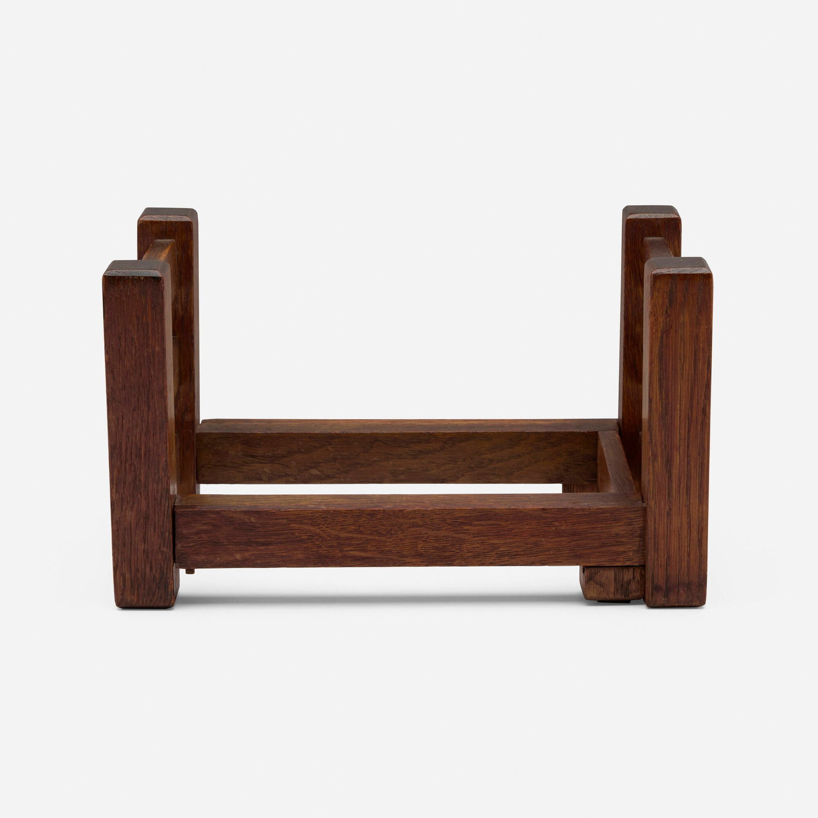 Gustav Stickley, Adjustable book rack - 2