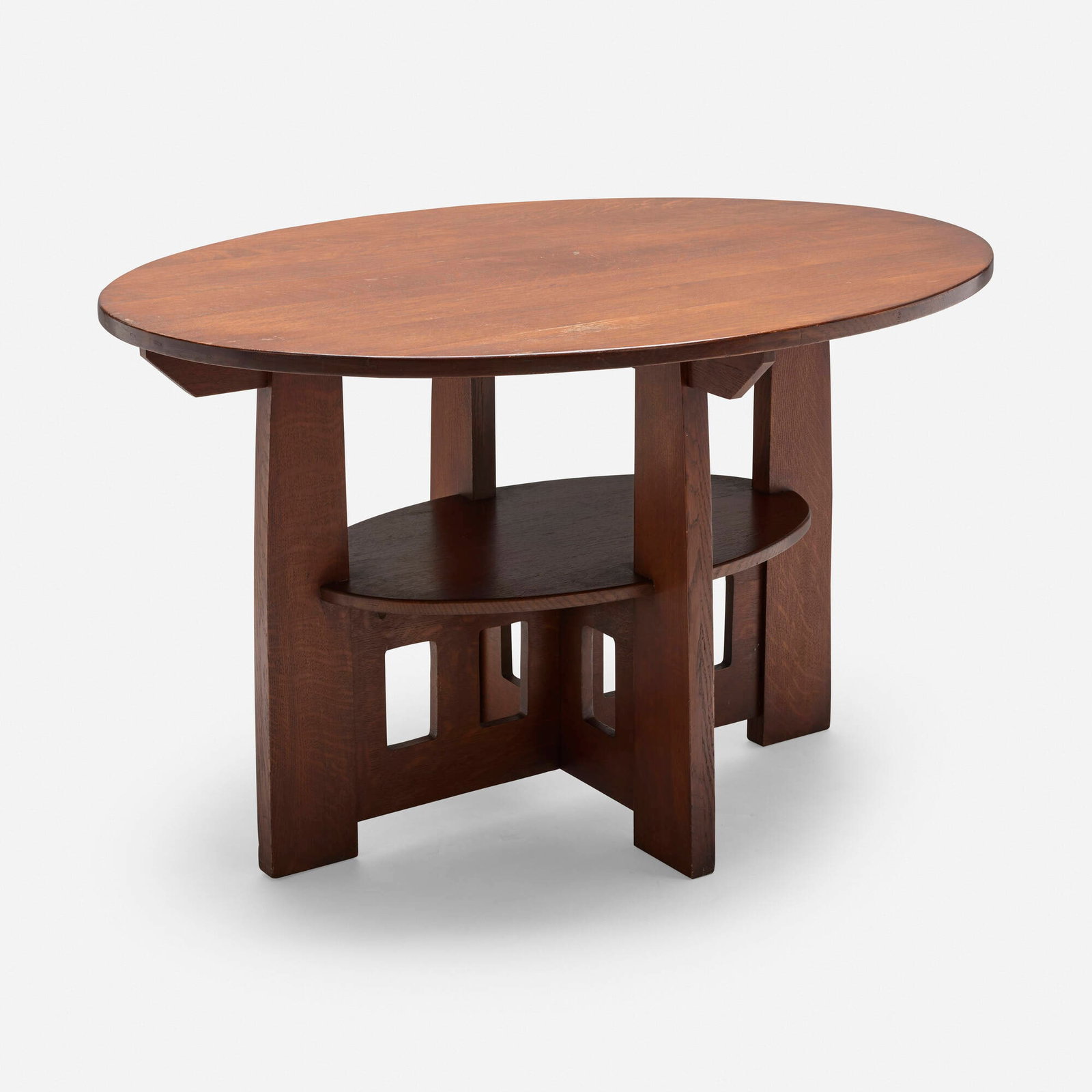 Limbert, Double oval table, model 158 (1 of 5)