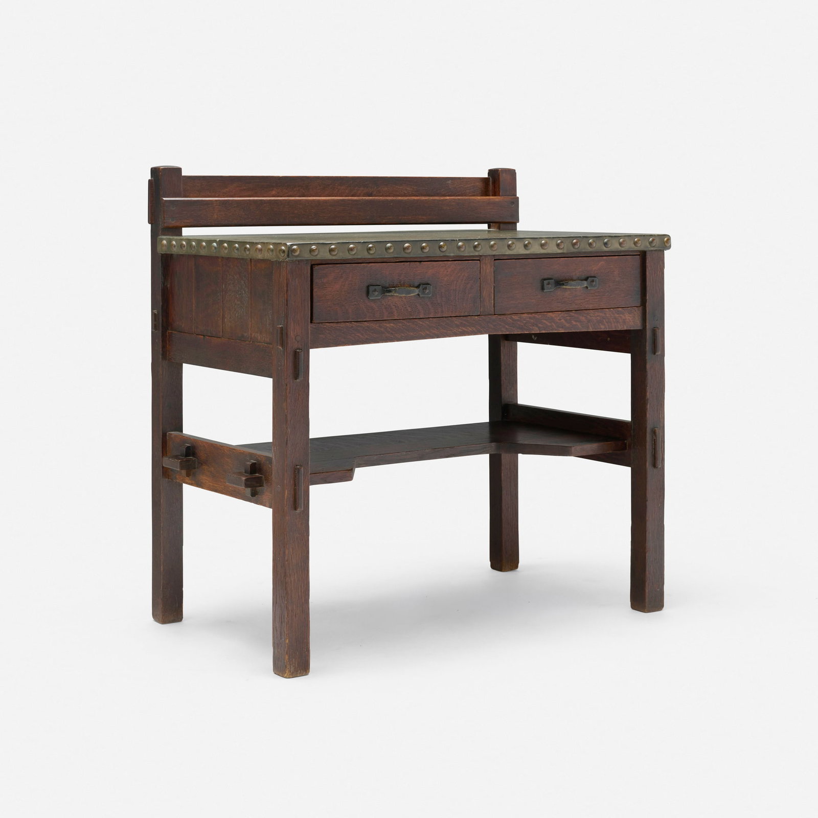 Gustav Stickley, Early library table desk (1 of 5)