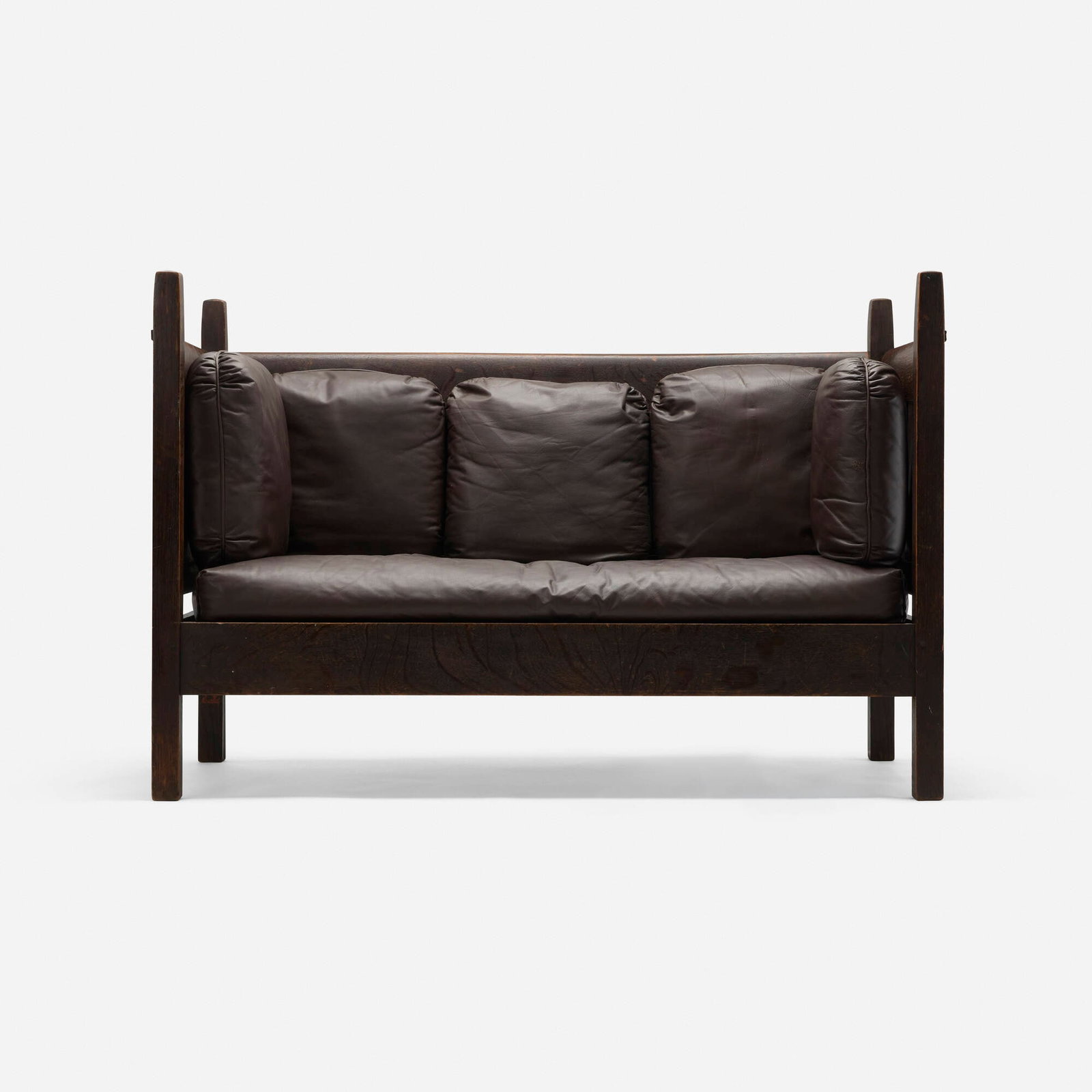 Gustav Stickley, Settle, model 206 - 2