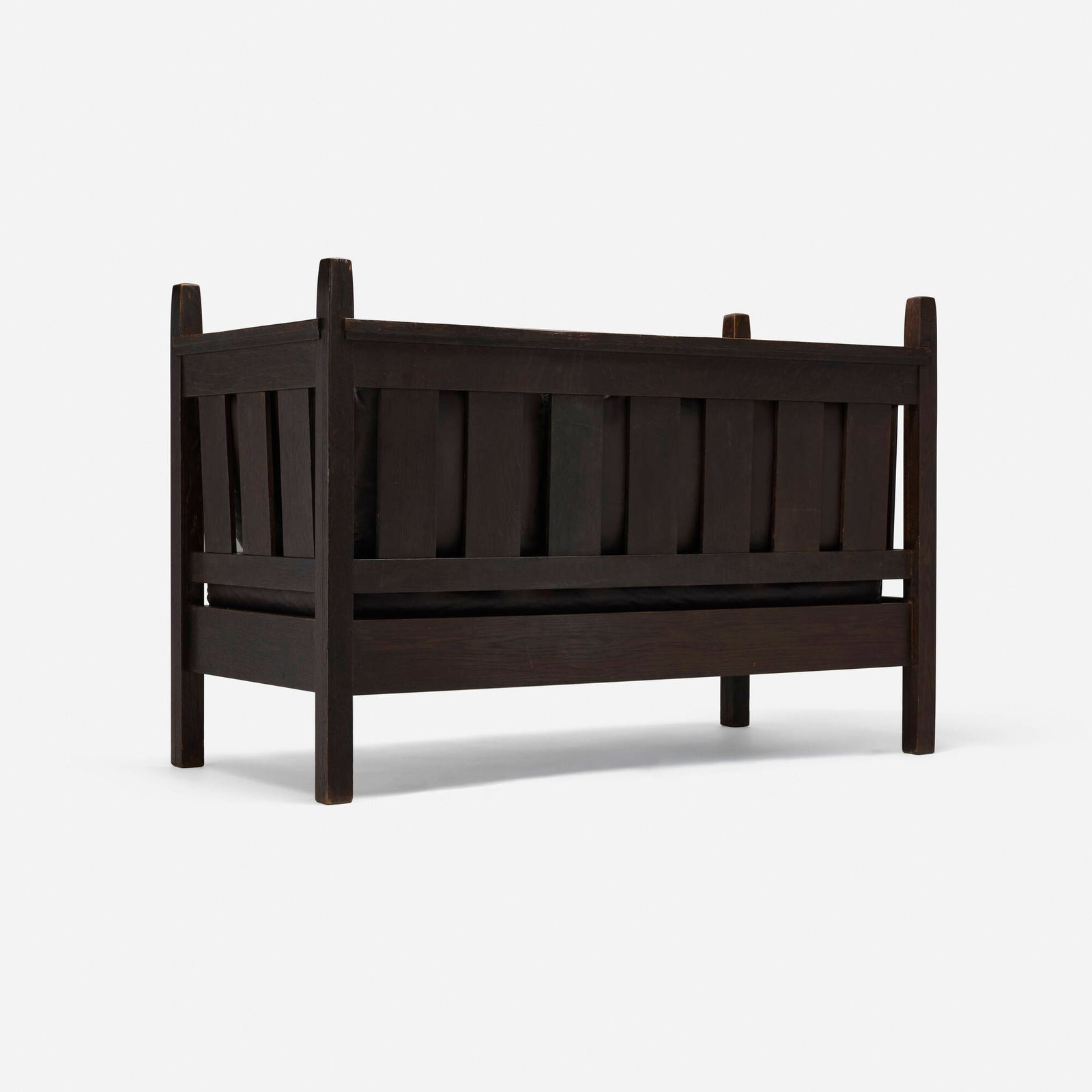 Gustav Stickley, Settle, model 206 - 4