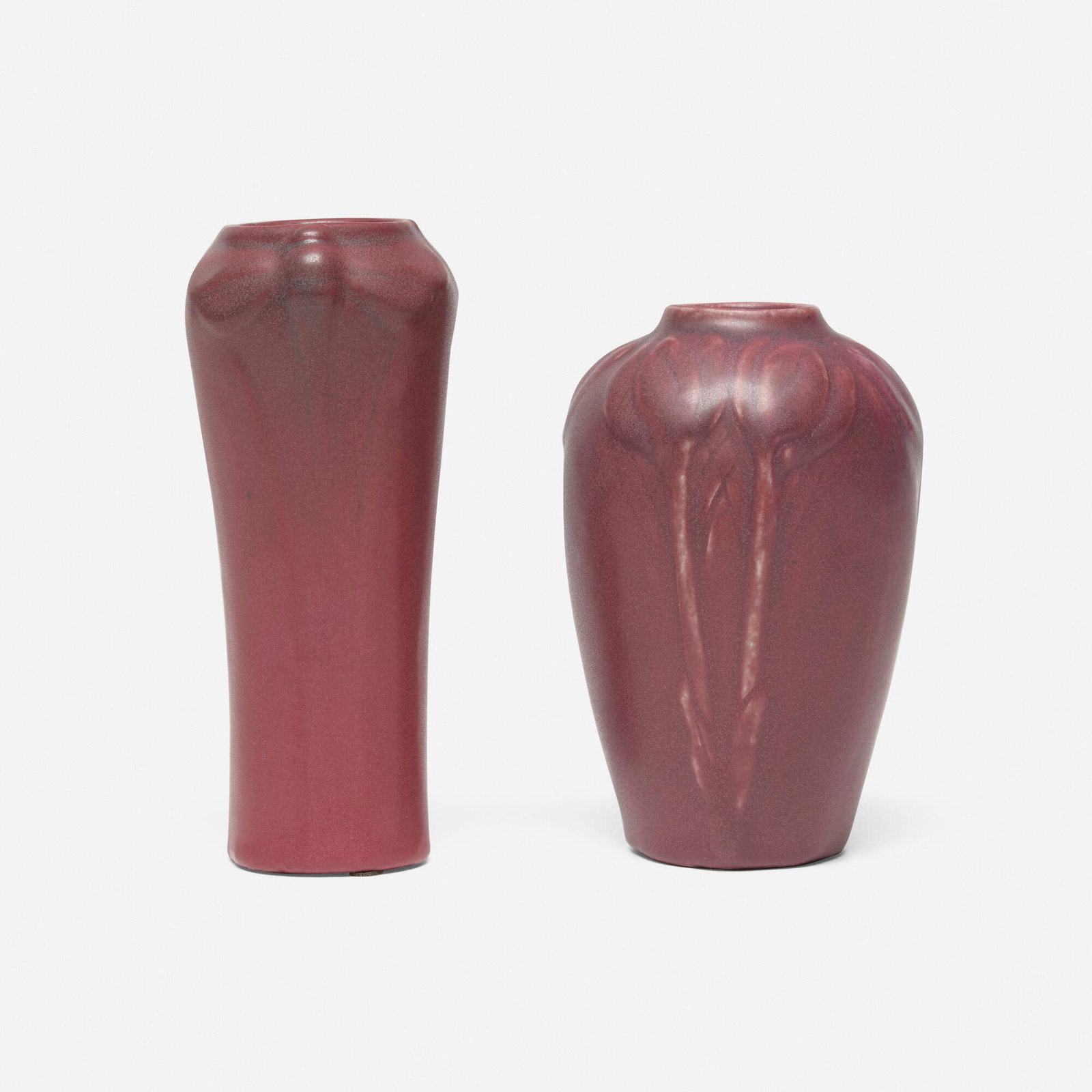 Van Briggle Pottery, Vases, set of two (1 of 3)