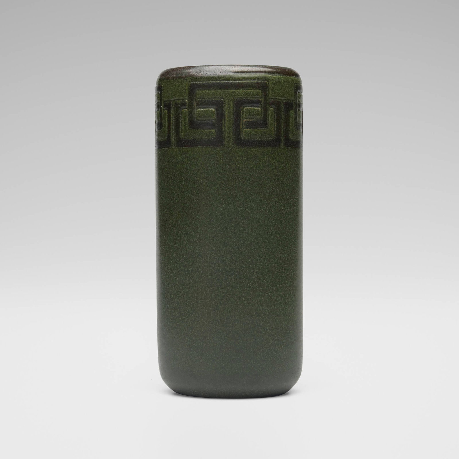 Maude Milner and Sarah Tutt for Marblehead Pottery, Vase with geometric design (1 of 4)