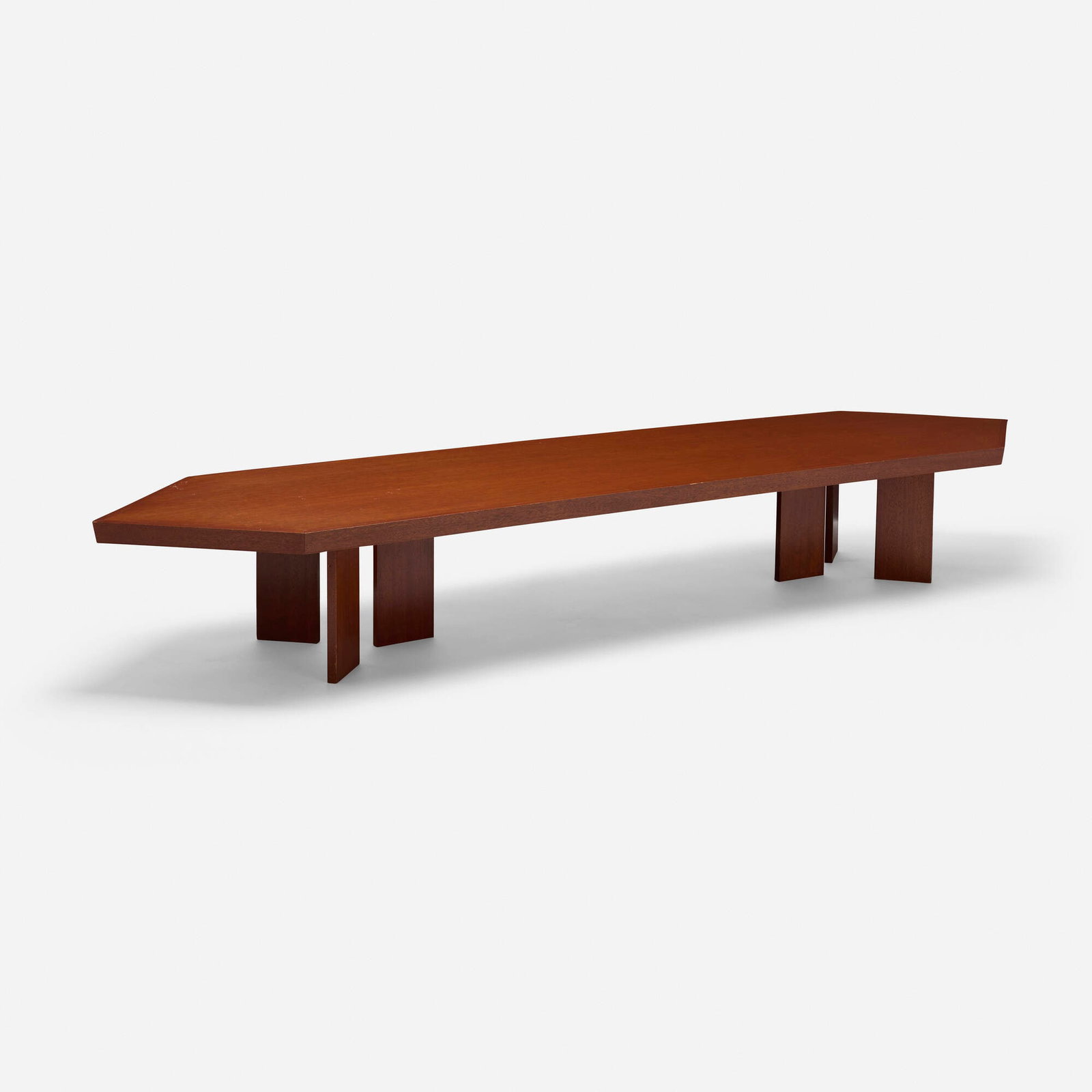 Don Erickson, Usonian coffee table from the Don Erickson Residence, Barrington, Illinois (1 of 4)