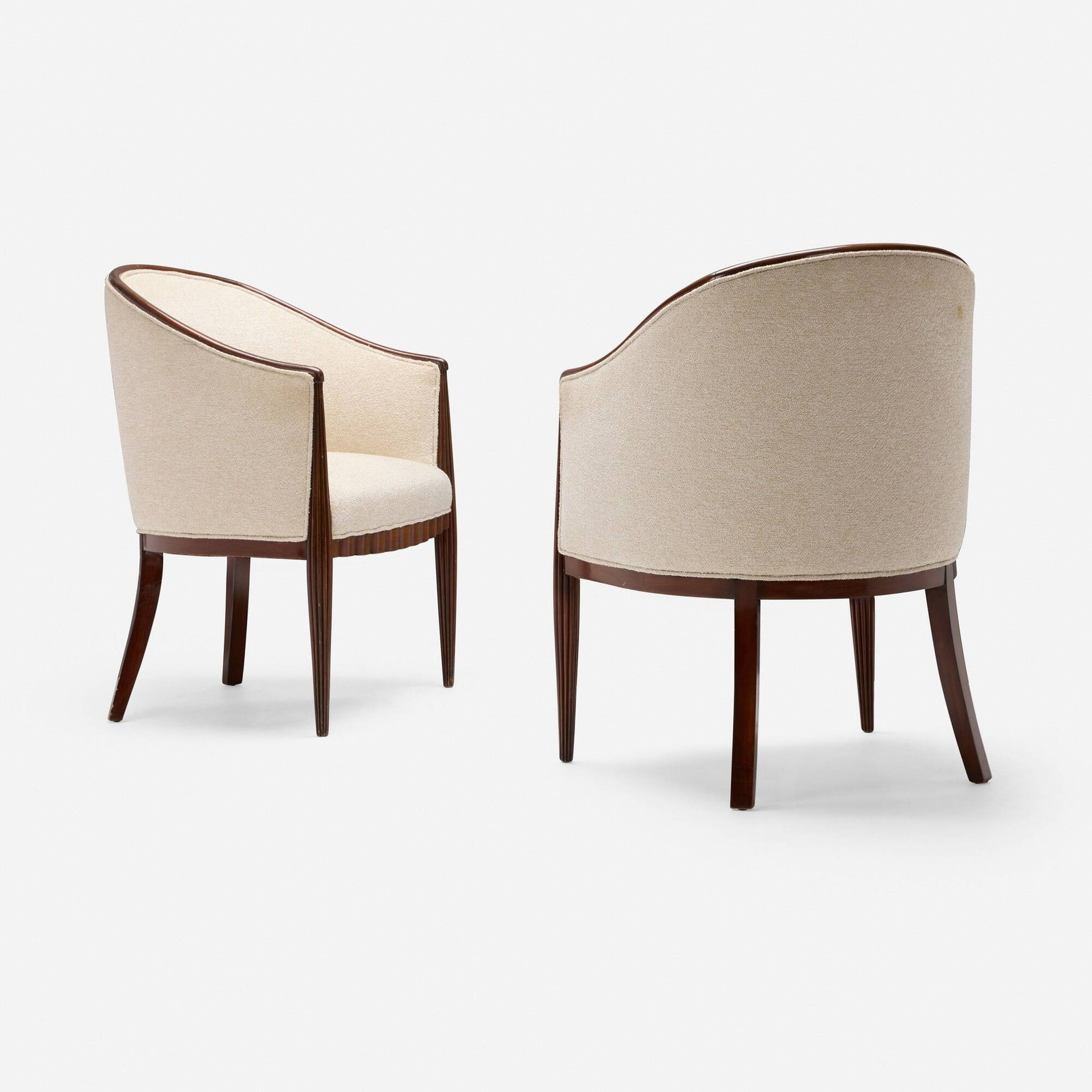 French, Bergeres, pair - 2