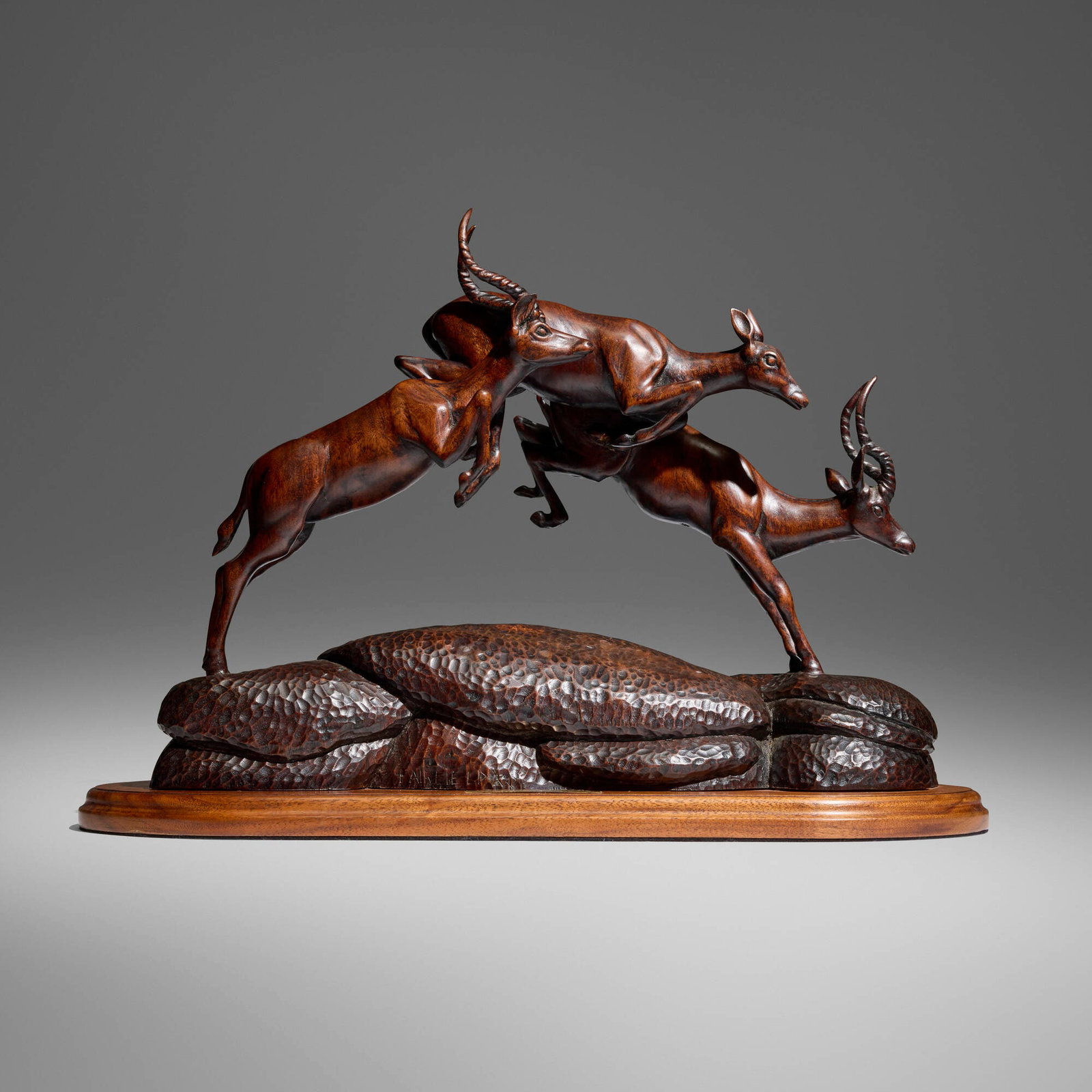 John Fairfield, Leaping Impalas (1 of 5)