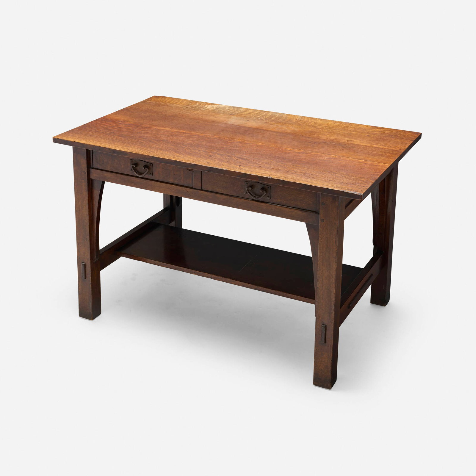 Gustav Stickley, Library table, model 615 - 2