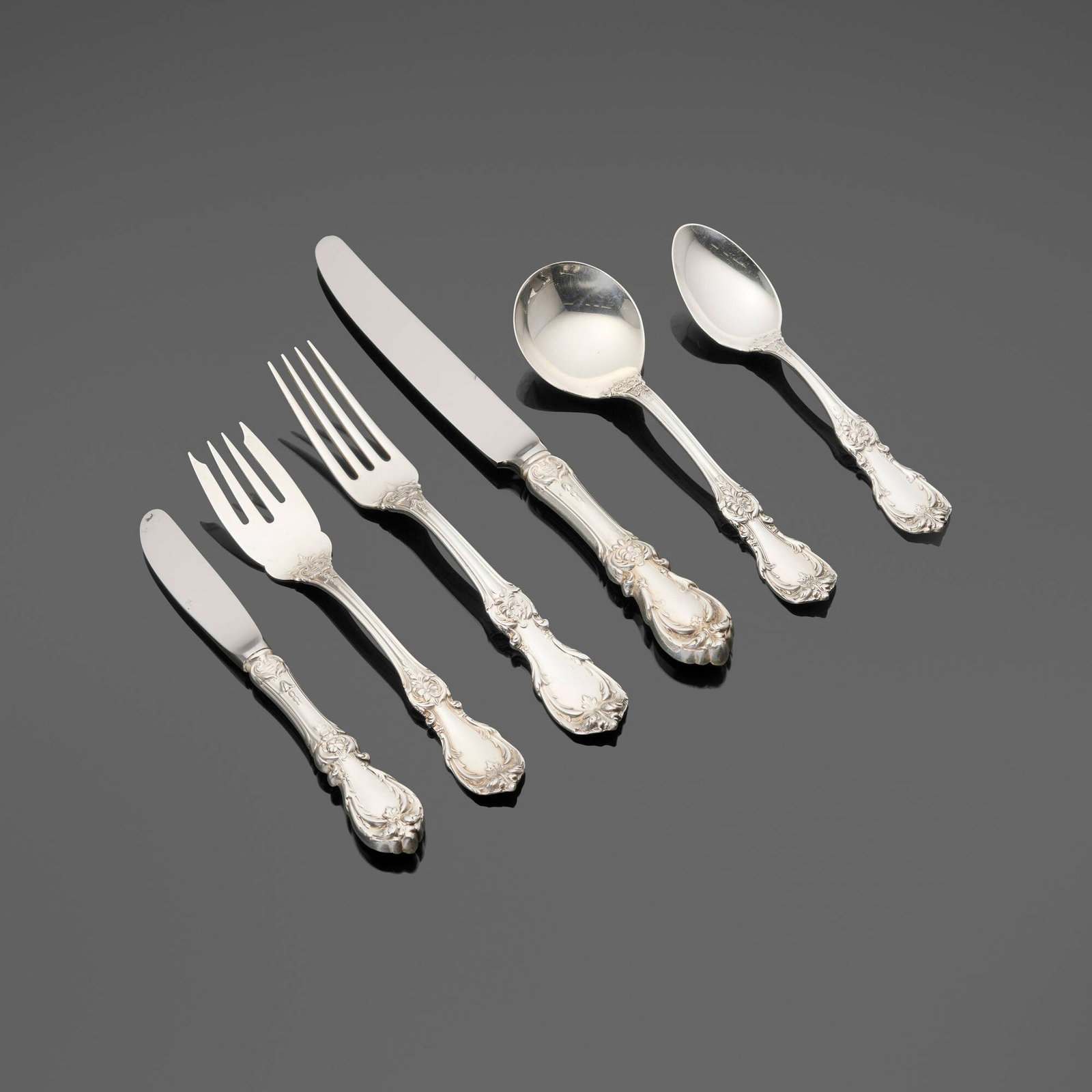 Reed & Barton, Burgundy flatware service (1 of 5)