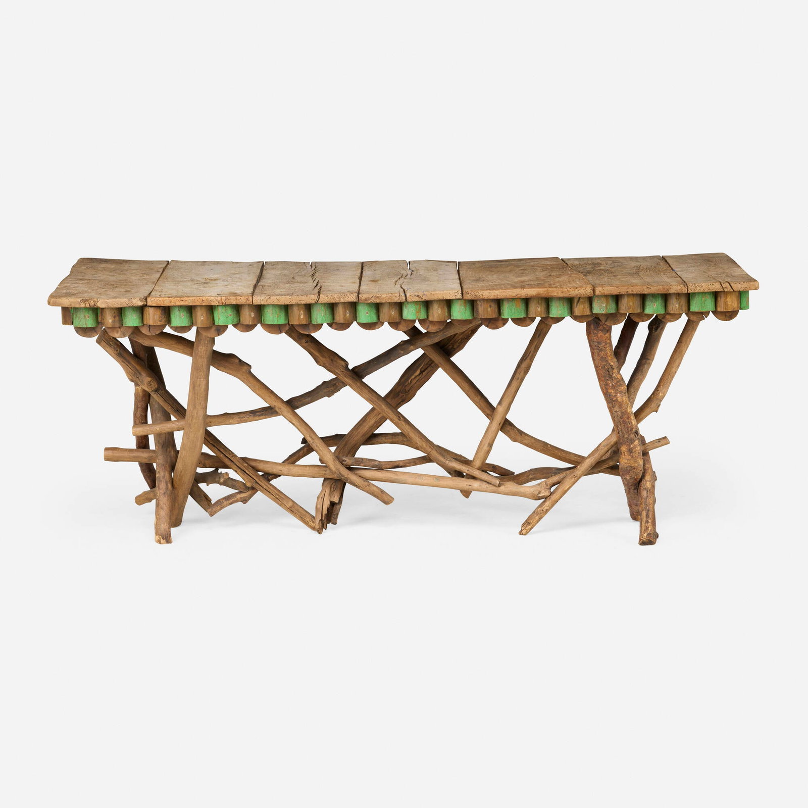 Adirondack, Rustic hall / console table - 3