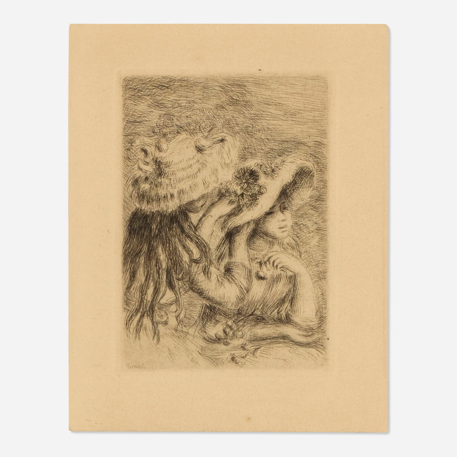 Pierre-Auguste Renoir, Le chapeau epingle (1 of 4)