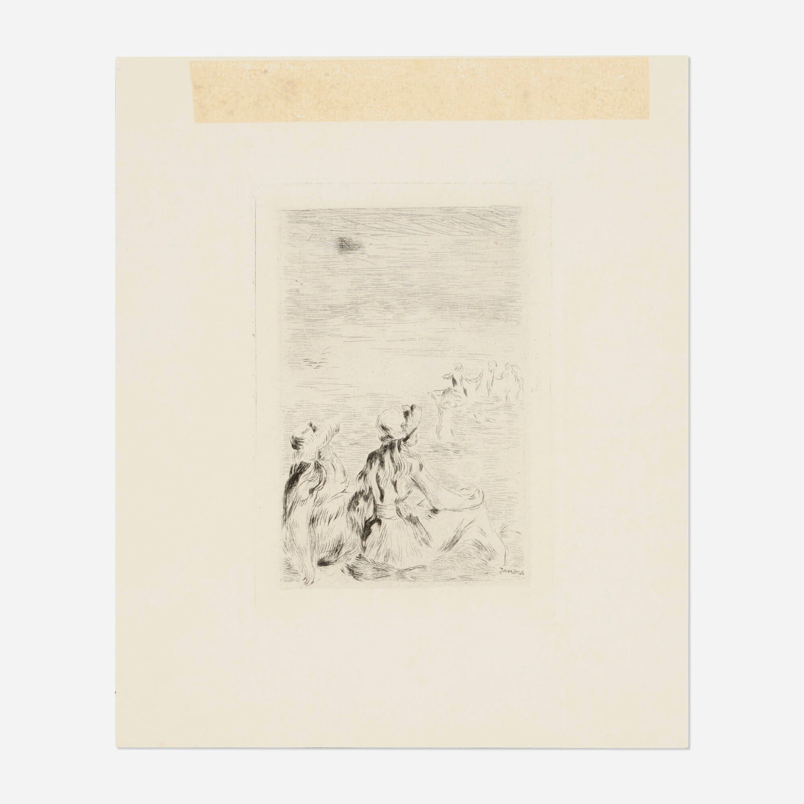 Pierre-Auguste Renoir, Sur la plage, a Berneval (1 of 3)