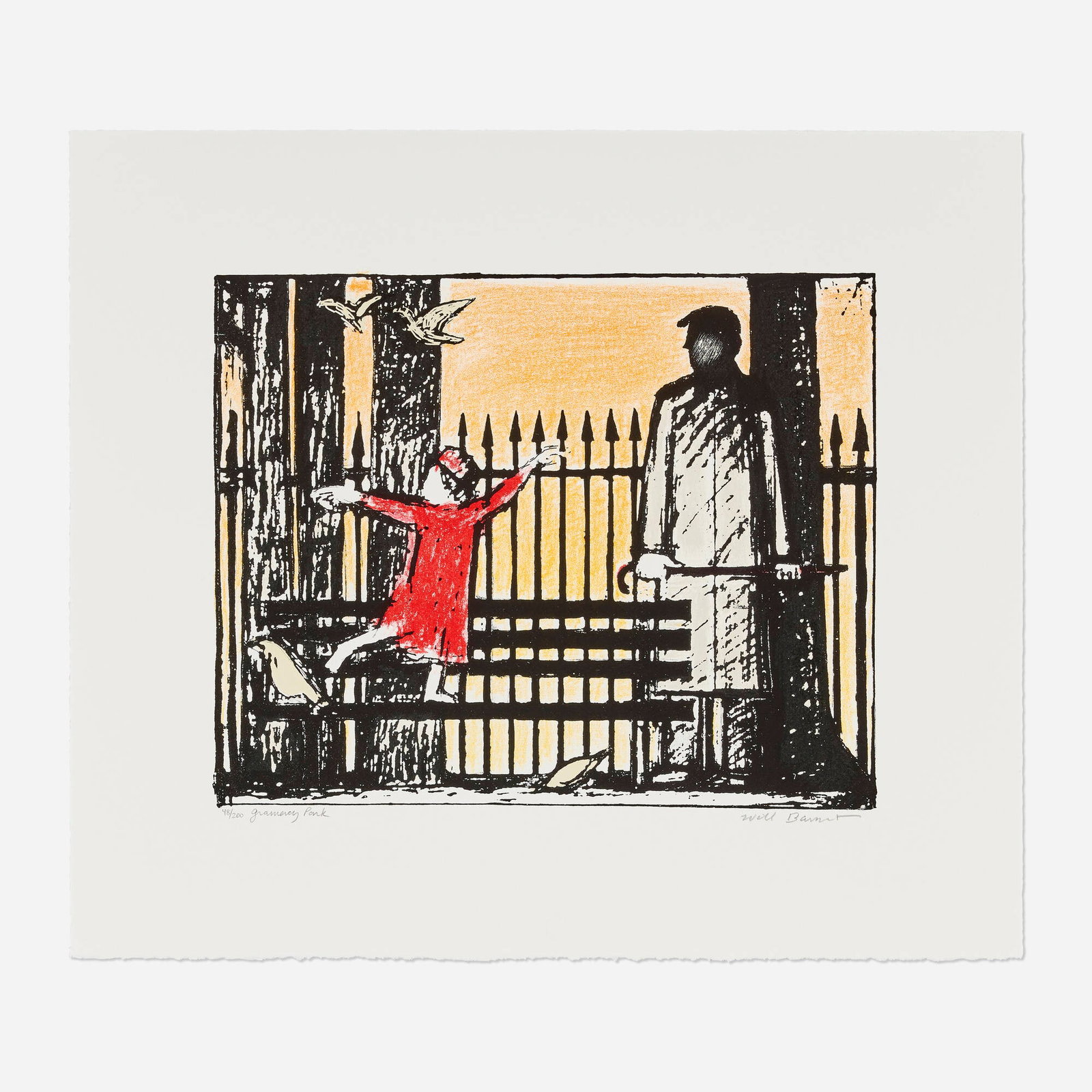 Will Barnet, Gramercy Park (1 of 3)