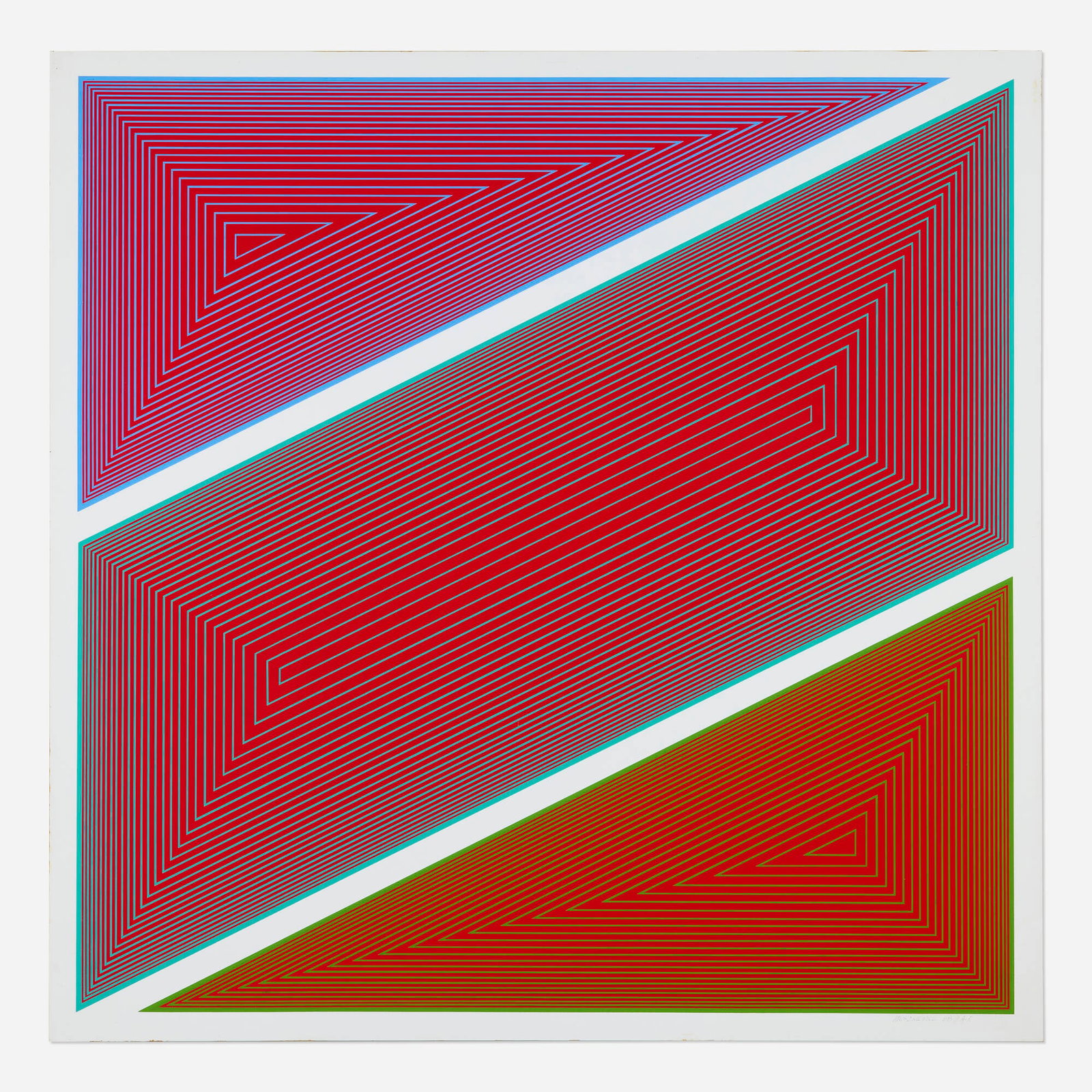 Richard Anuszkiewicz, Zonal (from The Metropolitan Scene portfolio) (1 of 4)