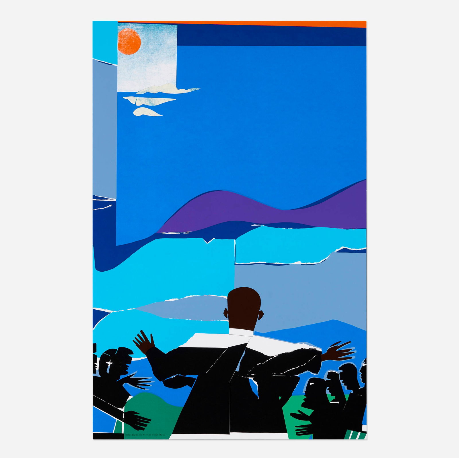 Romare Bearden, Martin Luther King, Jr. - Mountain Top (1 of 3)