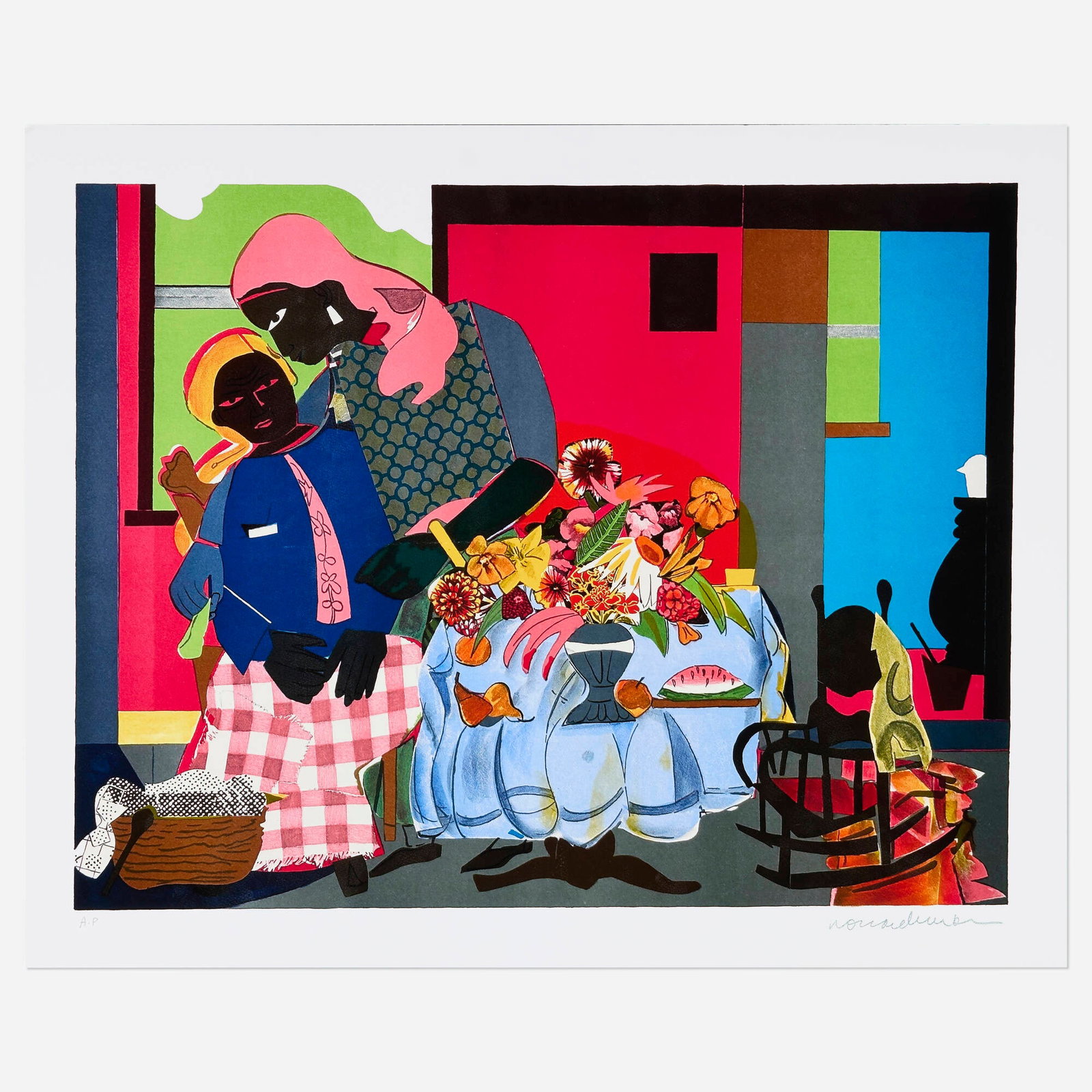 Romare Bearden, Morning (Carolina Morning) (1 of 3)