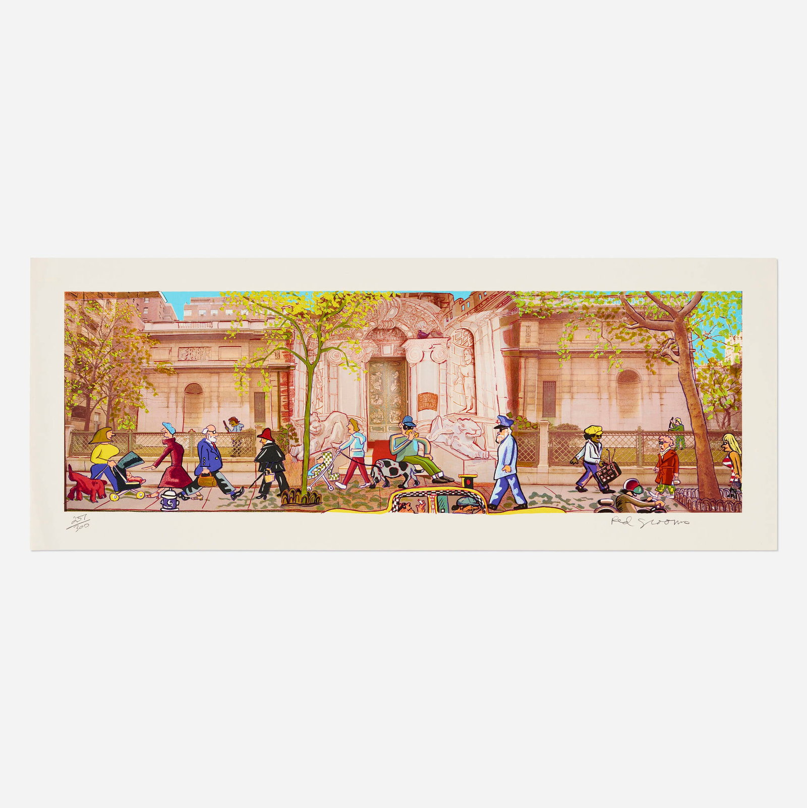 Red Grooms, Pierpont Morgan Library (1 of 3)