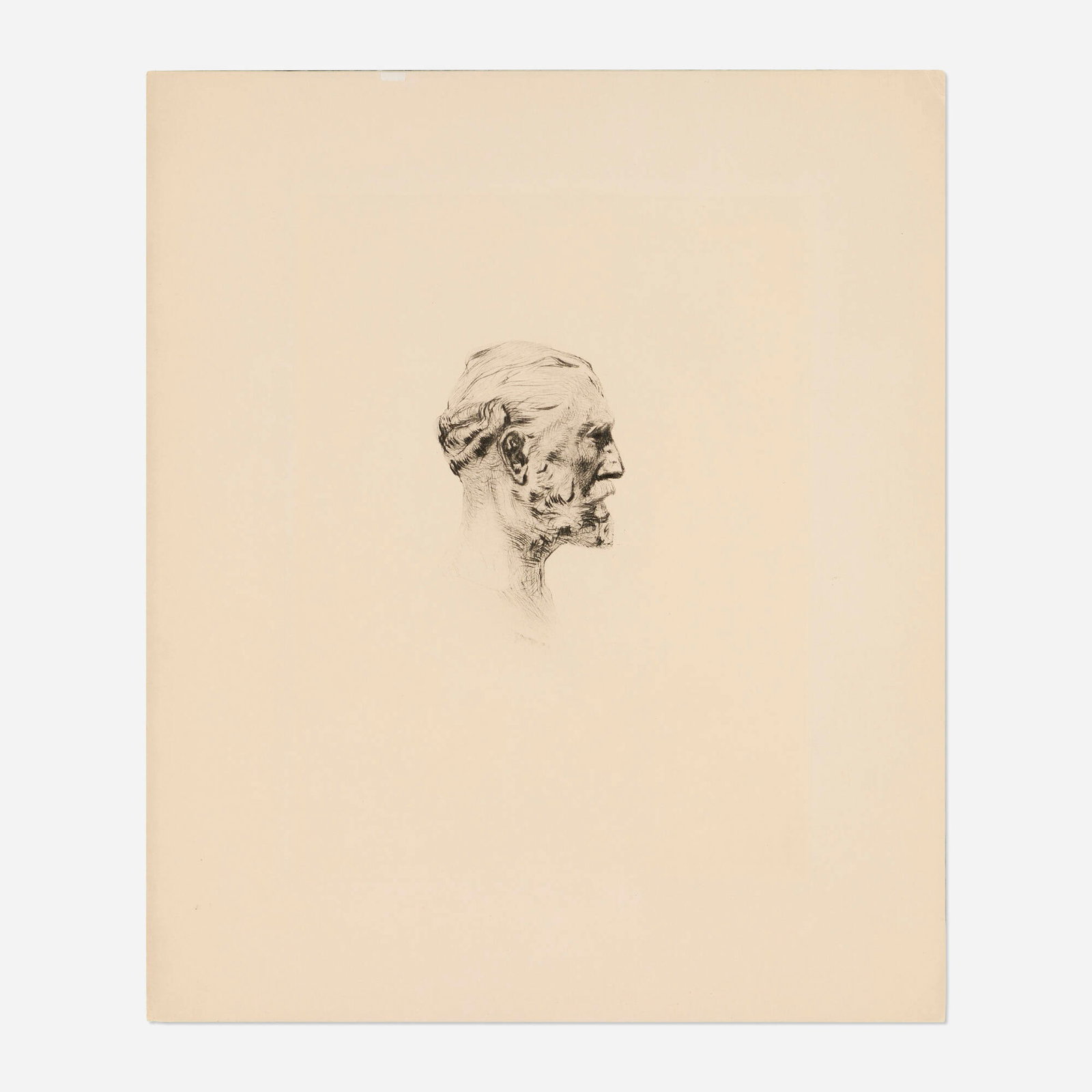 After Auguste Rodin, Antonin Proust: After Auguste Rodin Antonin Proust 1885 / 1919 lithograph image: 9.125 h x 7 w in (23 x 18 cm) sheet: 13 h x 11 w in (33 x 28 cm) This work is from Delteil's fifth state of seven. Literature: