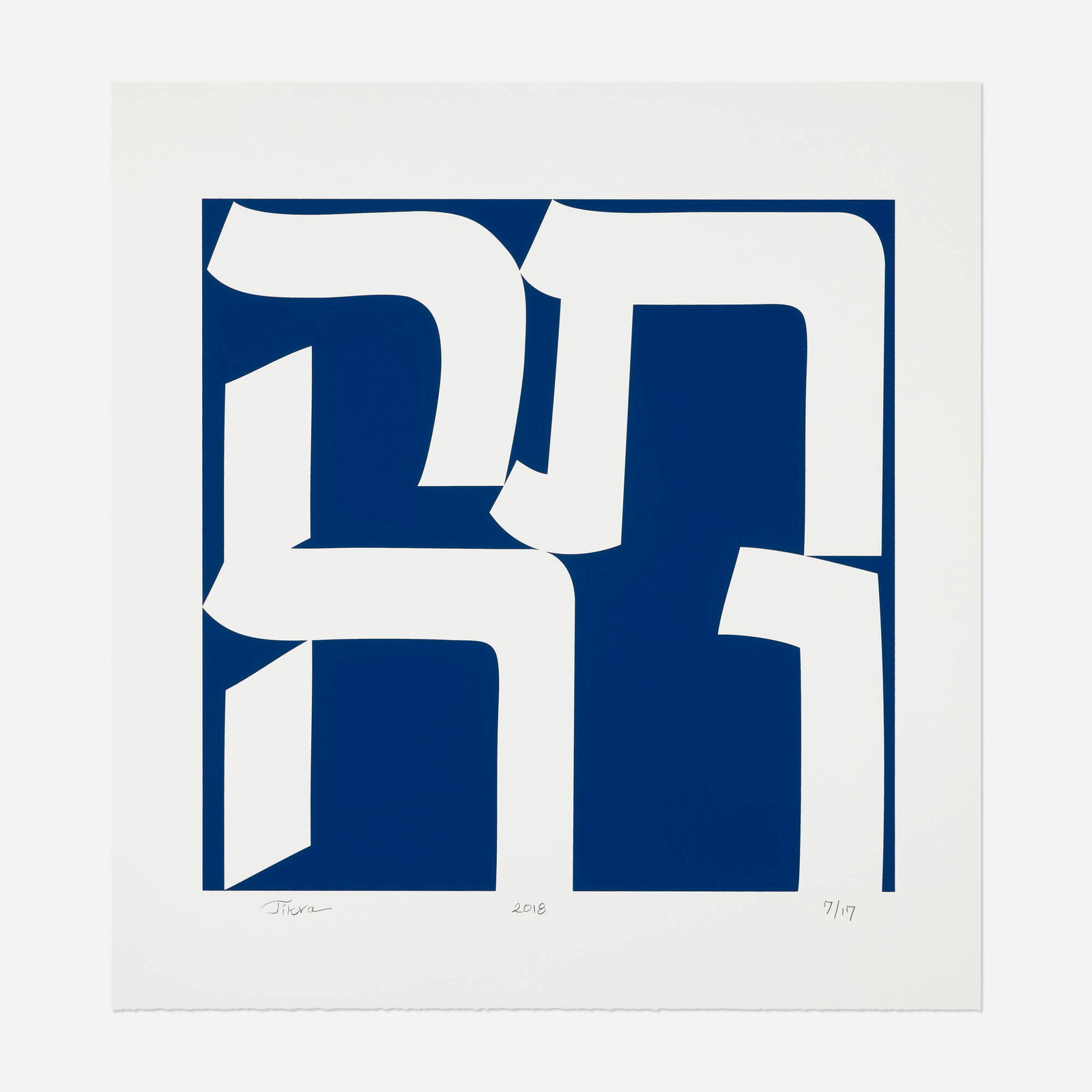 Robert Indiana, Tikva (1 of 3)