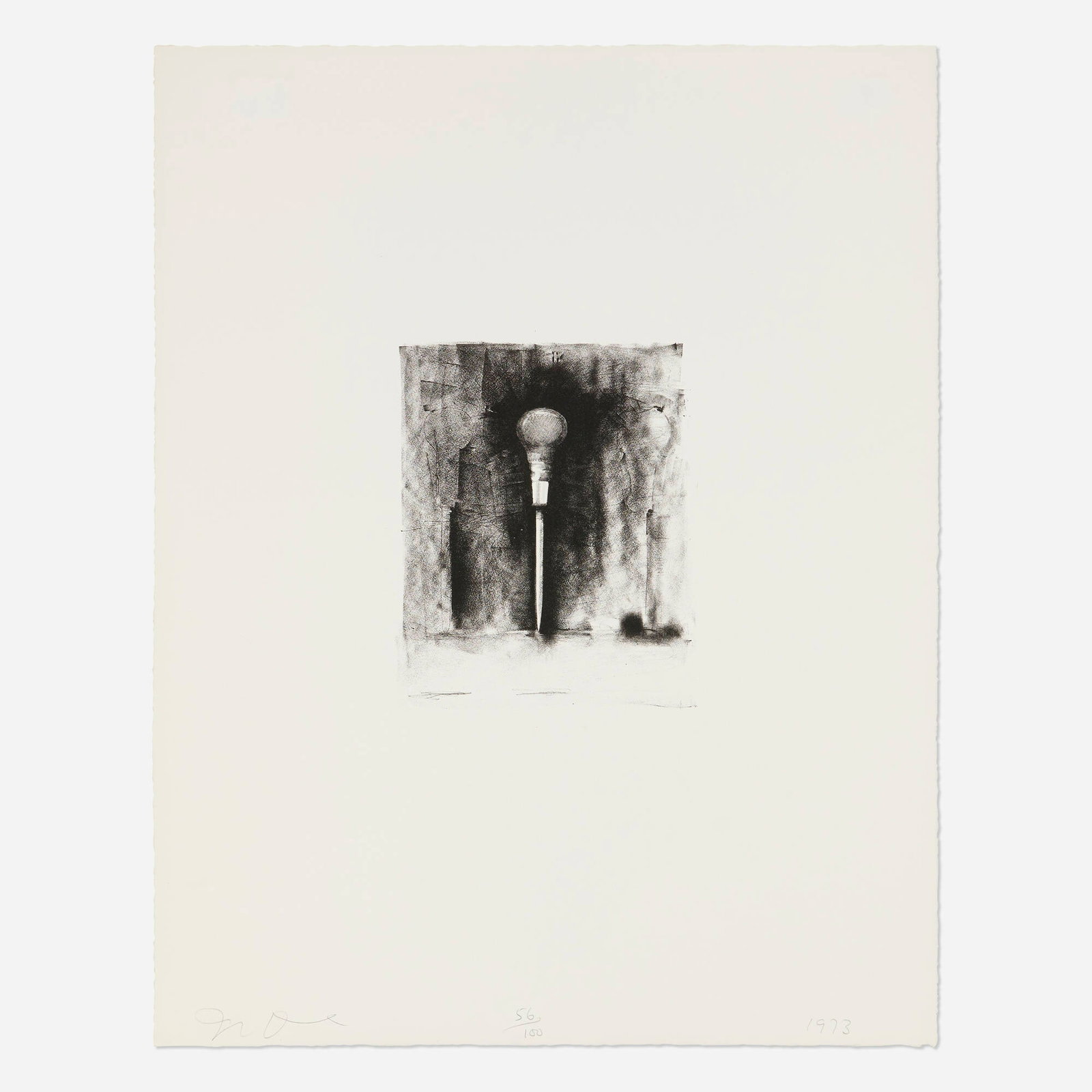 Jim Dine, Awl (from the Ten Winter Tools portfolio) (1 of 3)