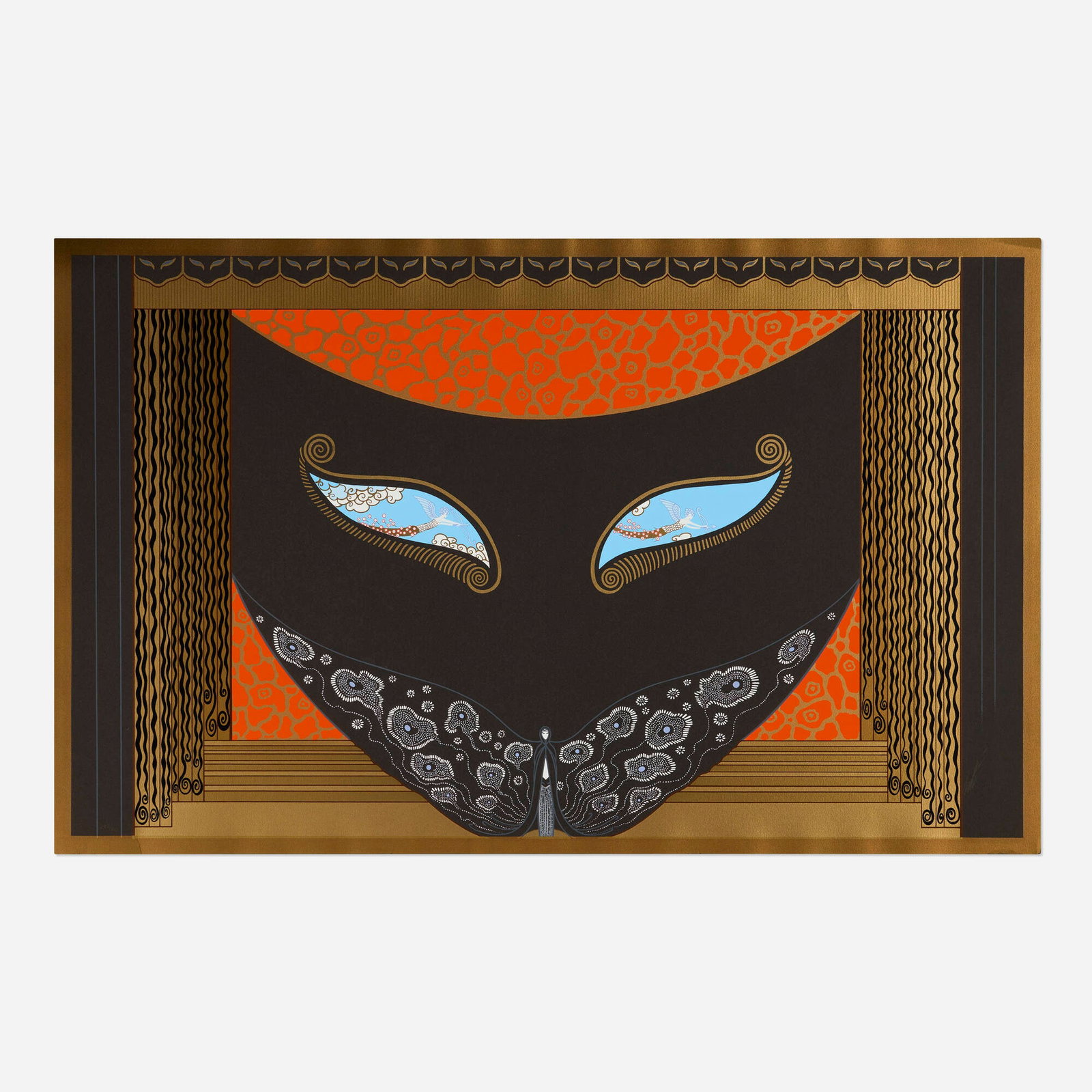 Erte (Romain de Tirtoff), Eyes of Jealousy (1 of 3)