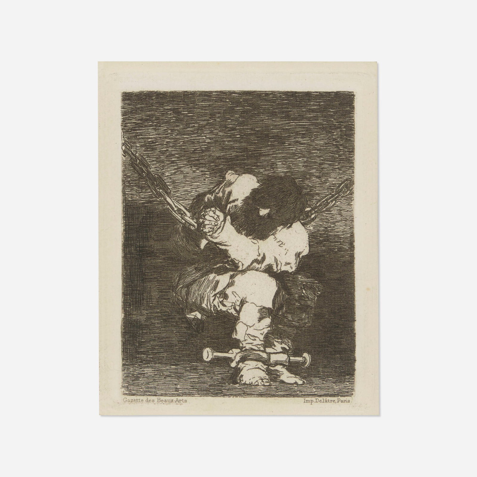 Francisco Jose de Goya y Lucientes, Tan barbara la Seguridad como el Delito (1 of 4)