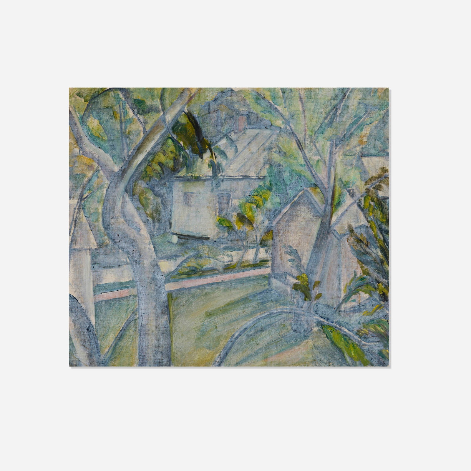 Arnold Blanch, Untitled (Landscape with Houses) (1 of 4)