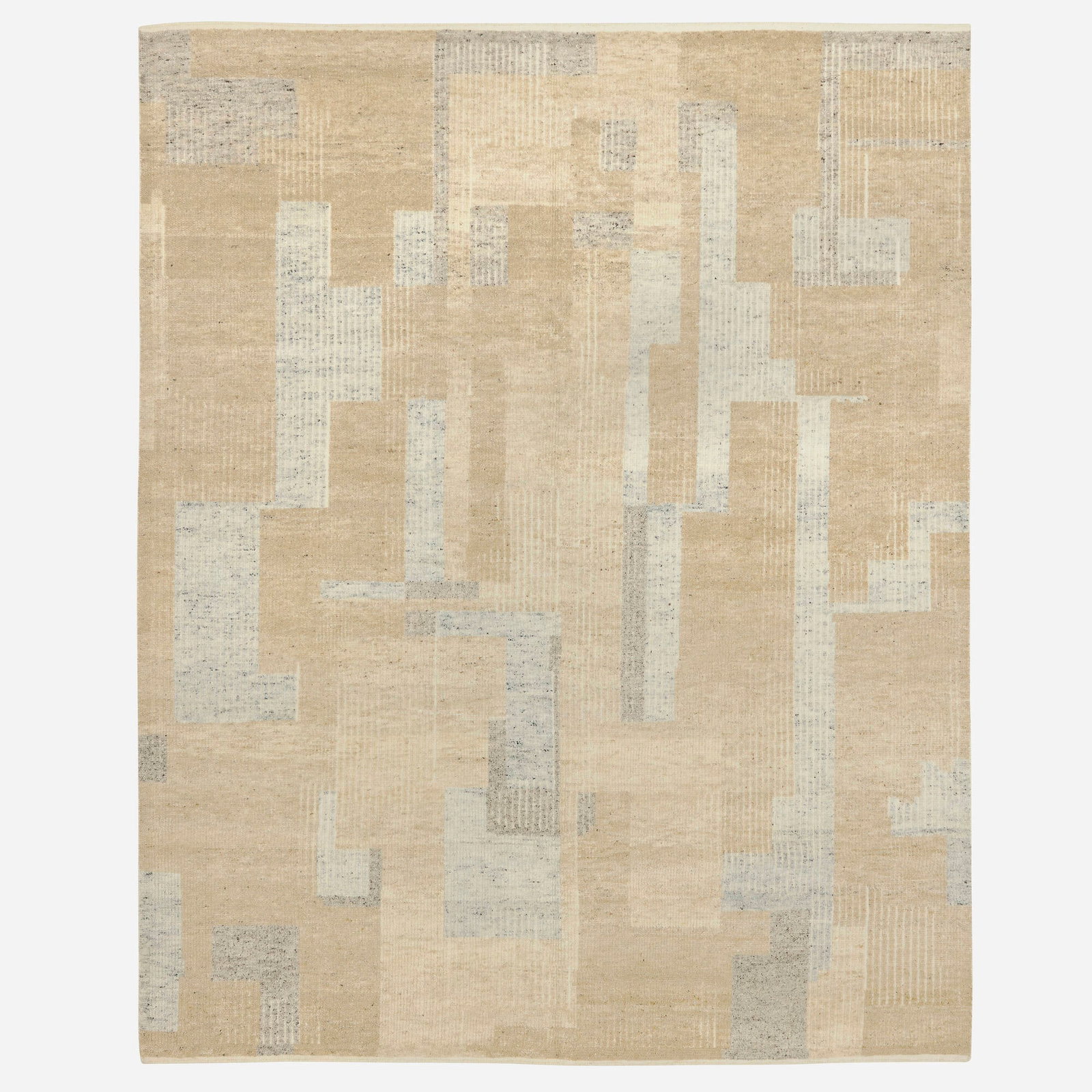 Moroccan Style, Medium pile carpet: Moroccan Style Medium pile carpet India, 21st century hand-knotted wool 8'2" x 10'2" in (249 x 310 cm) This work will ship from Lambertville, New Jersey.