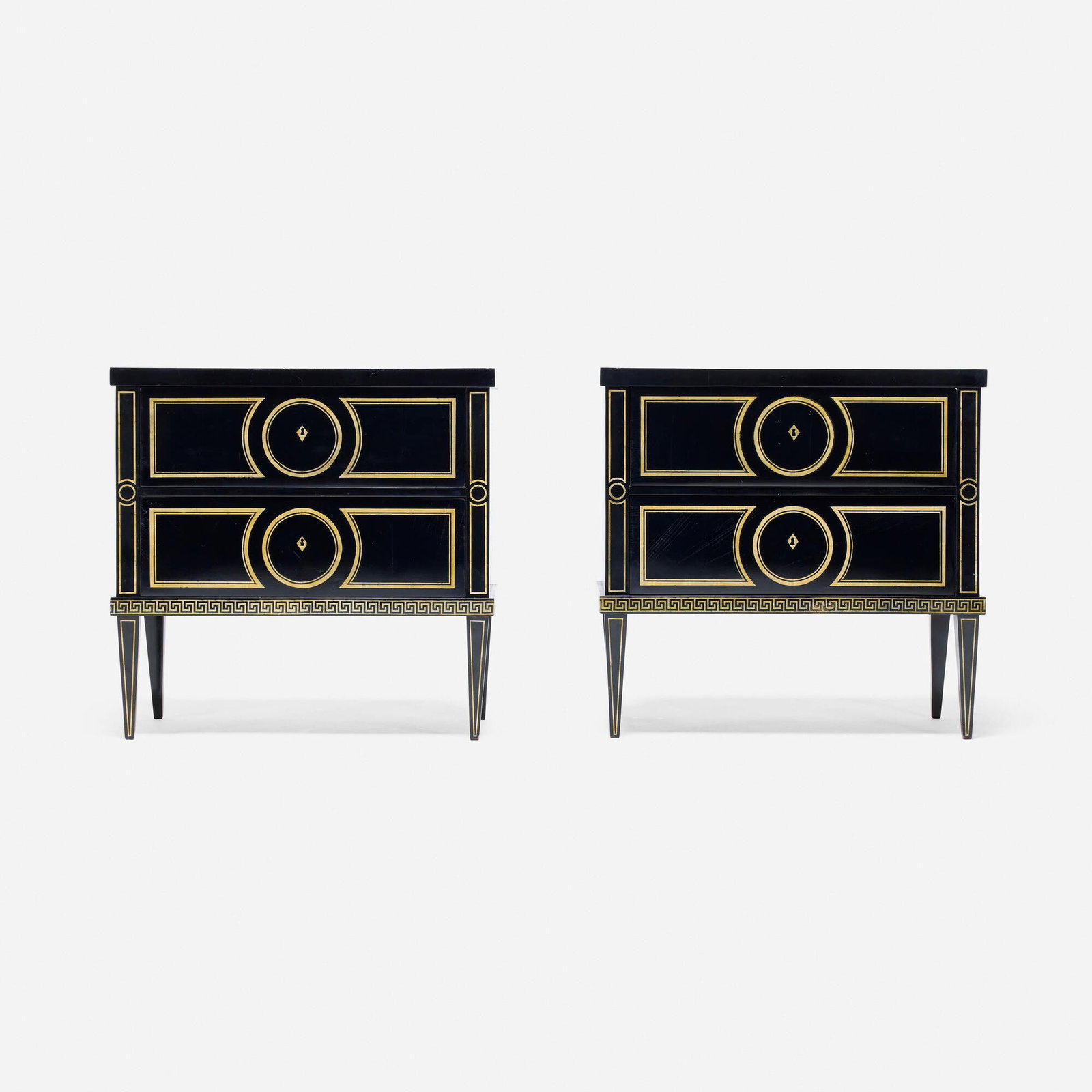Neoclassical, Commodes, pair - 2