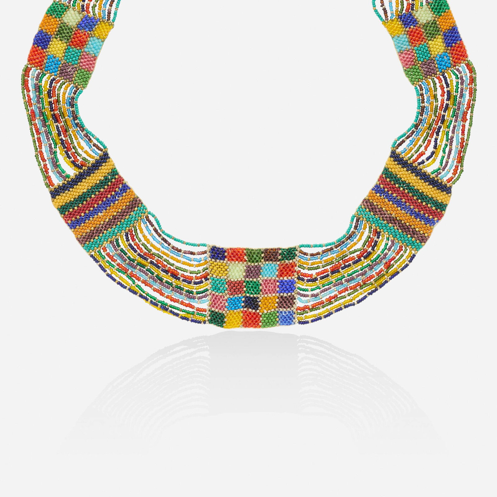 Viennese Secessionist, Bead necklace (1 of 3)