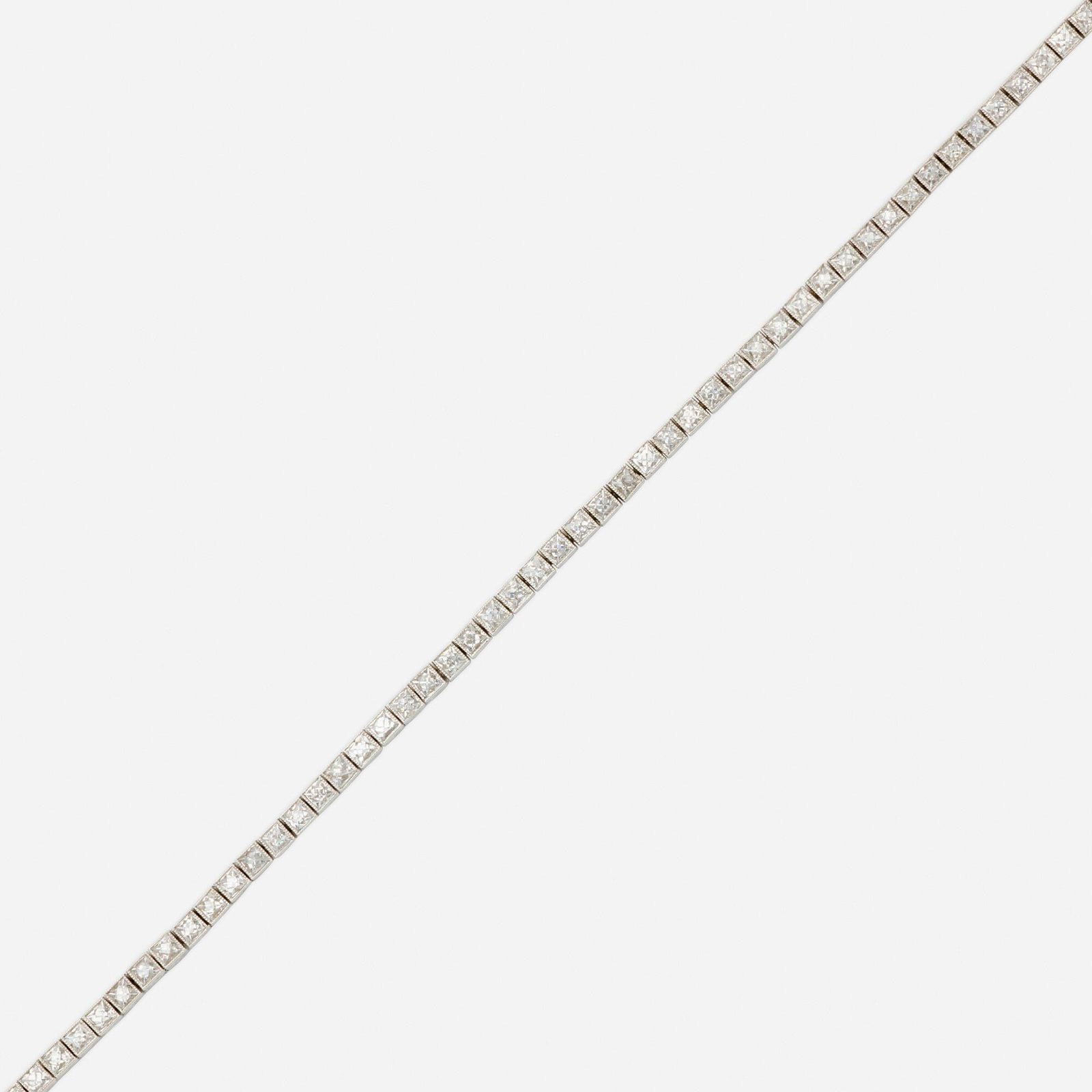 Art Deco, Diamond and platinum bracelet (1 of 3)