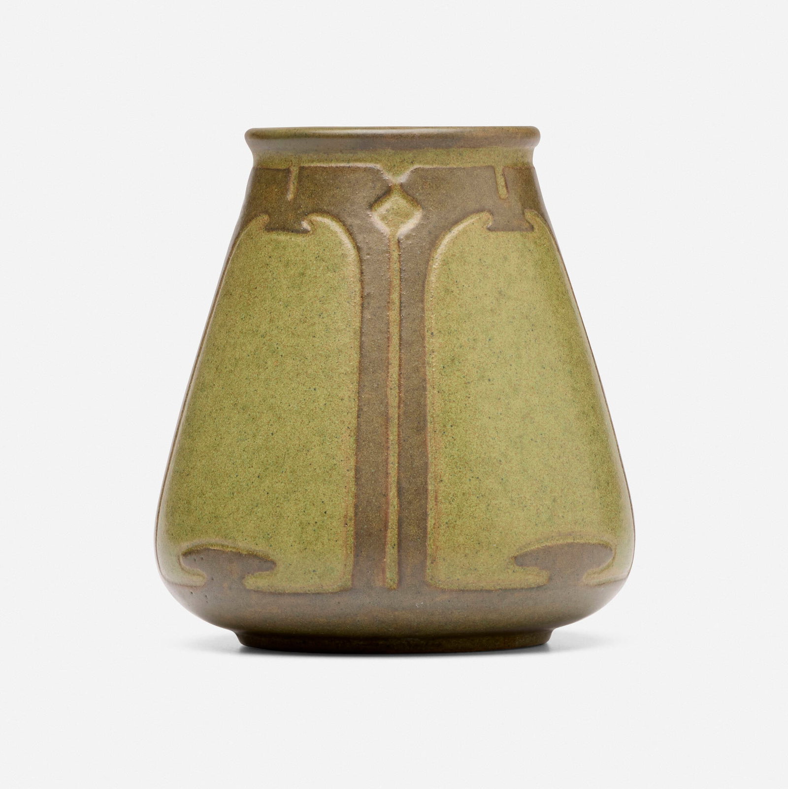 Maude Milner and Sarah Tutt for Marblehead Pottery, Vase with geometric decoration (1 of 4)