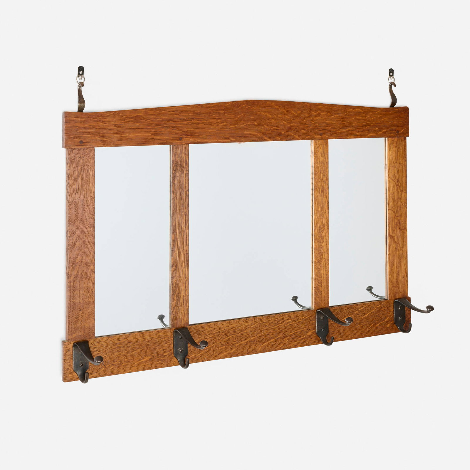 Gustav Stickley, Hall mirror, model 68 - 2