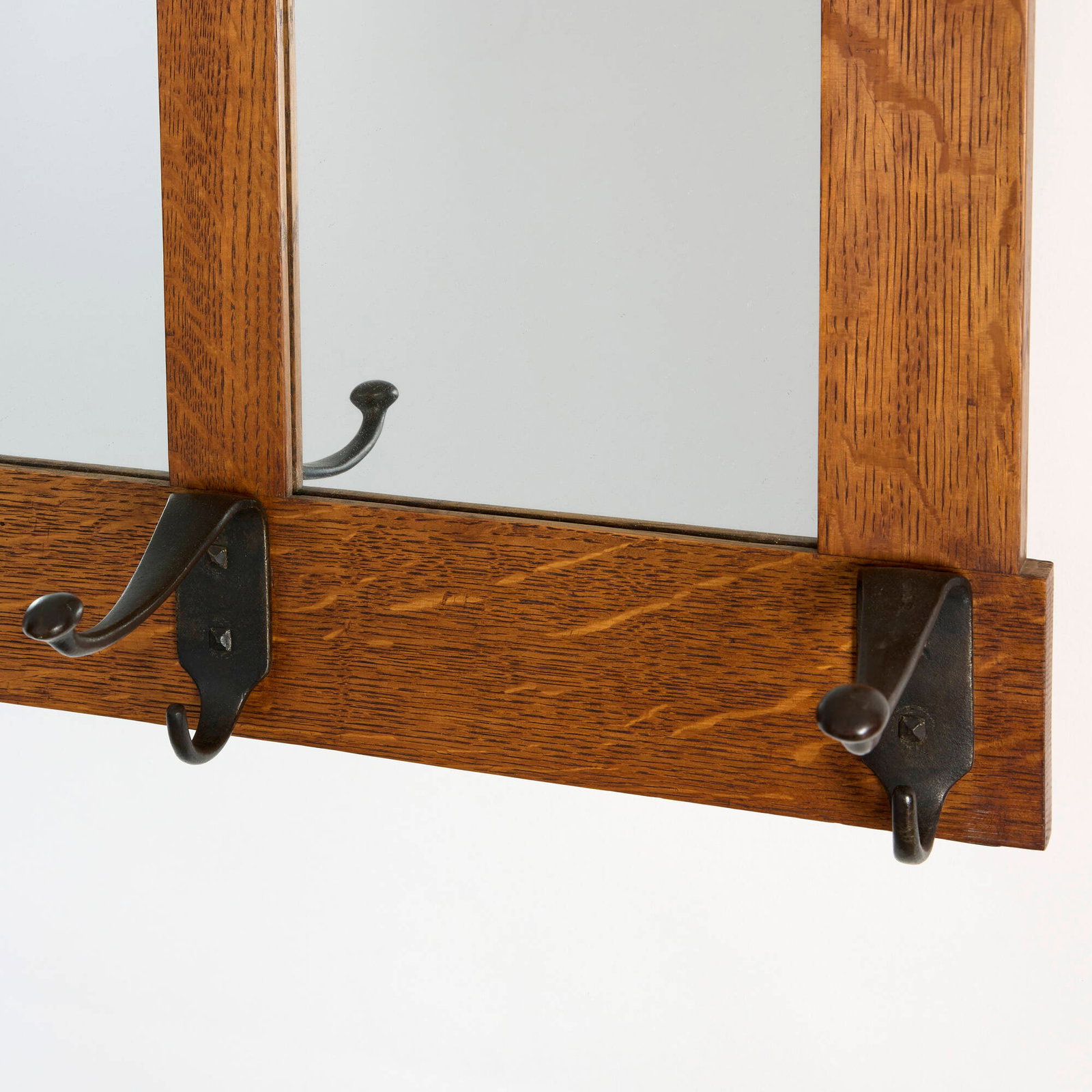 Gustav Stickley, Hall mirror, model 68 - 3