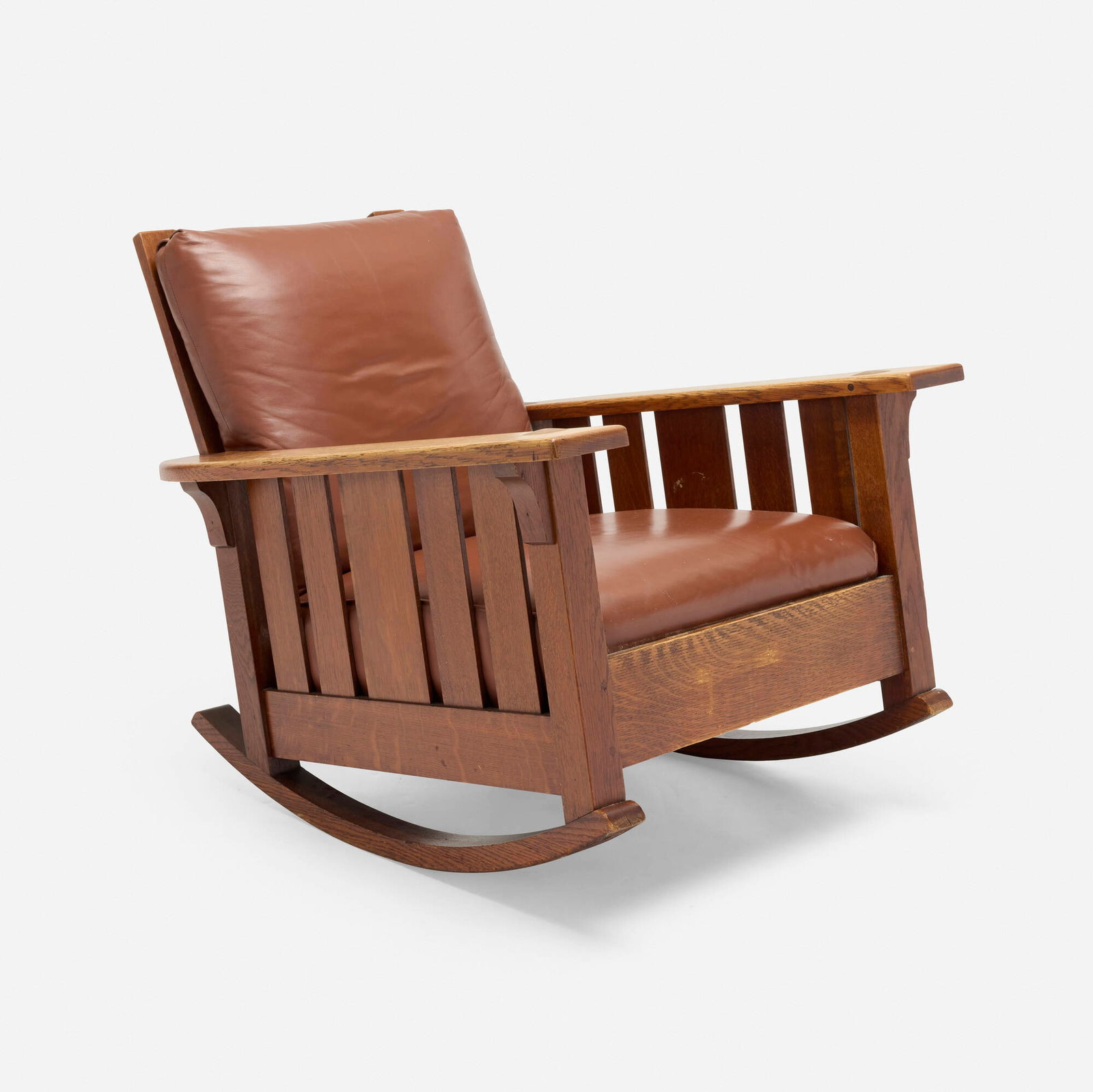 Limbert, Large arm rocker, model 842 (1 of 5)