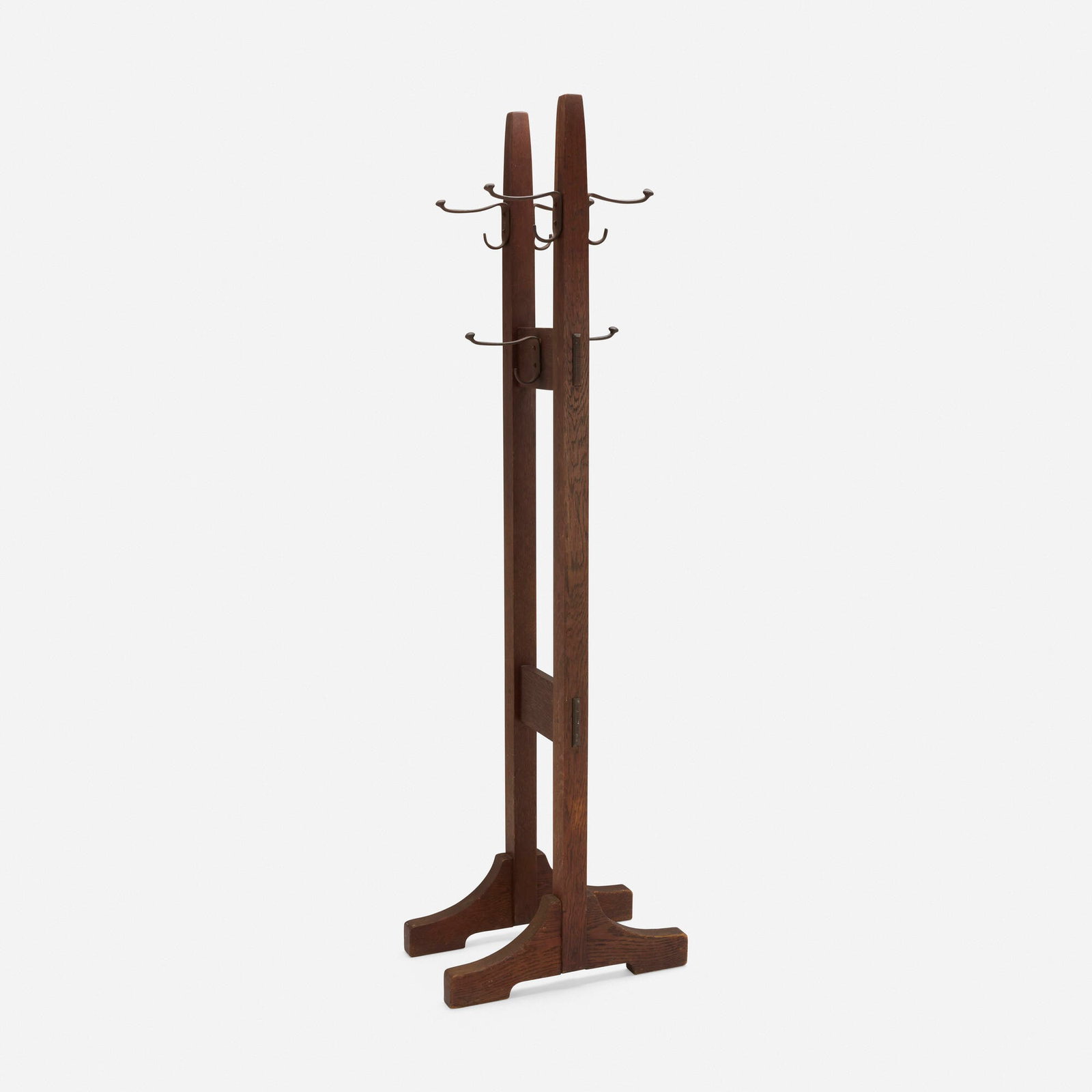Gustav Stickley, Double costumer, model 53 - 2