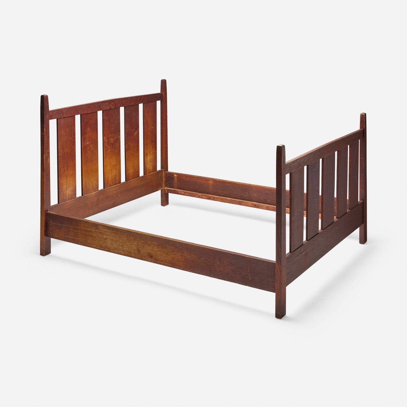 Gustav Stickley, Full-size bed frame, model 923 - 3