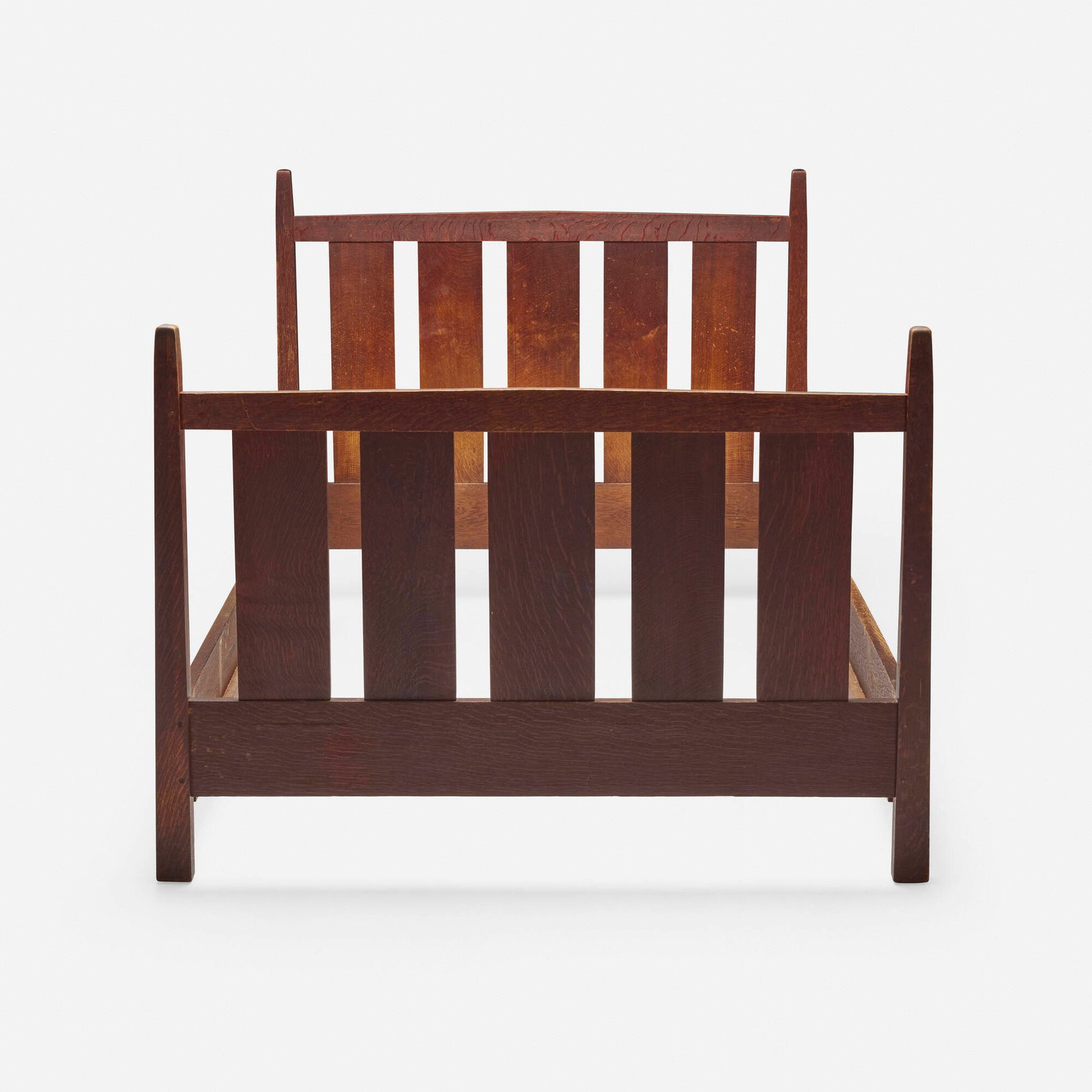 Gustav Stickley, Full-size bed frame, model 923 - 4