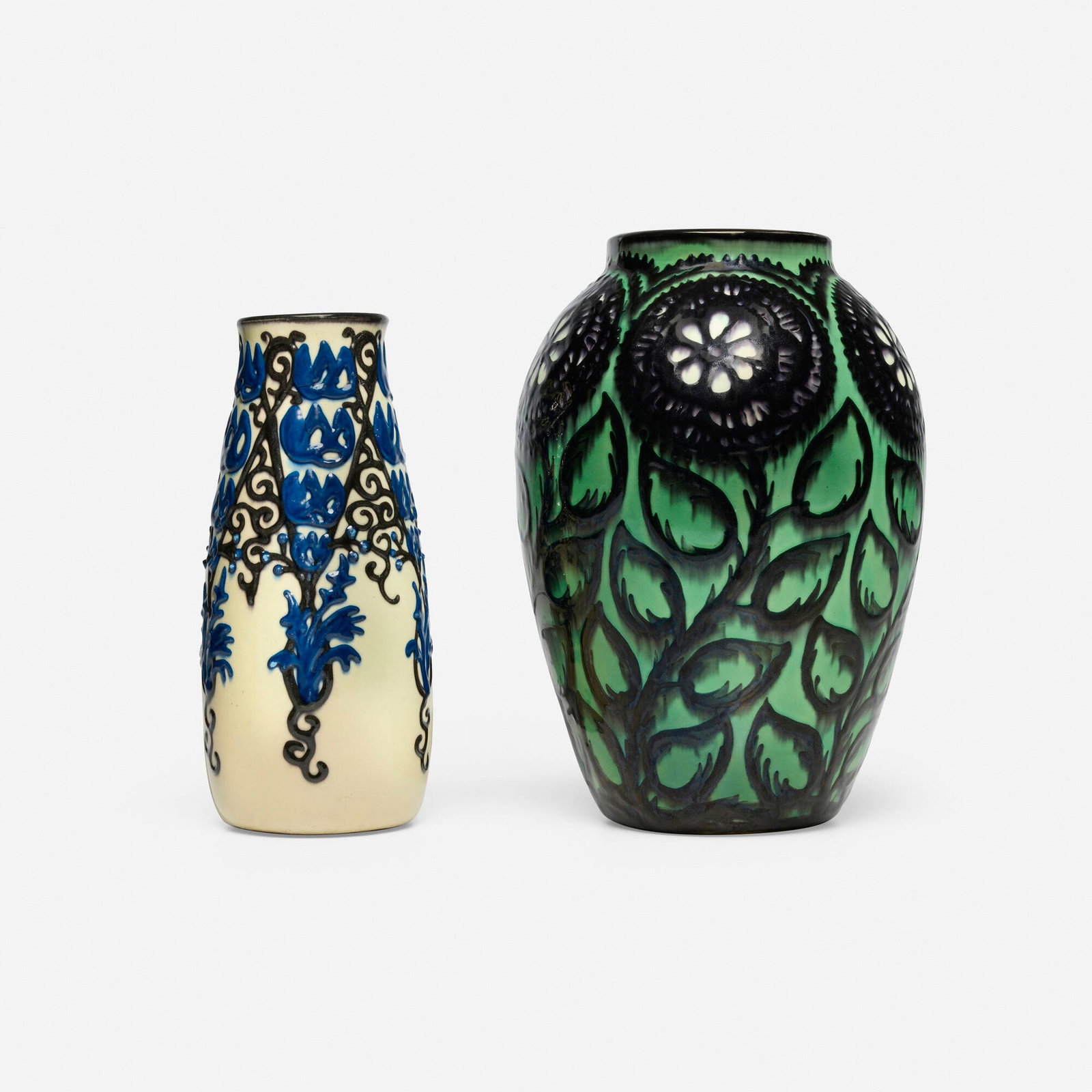 Max Laeuger for Tonwerke Kandern, Vases, set of two (1 of 4)