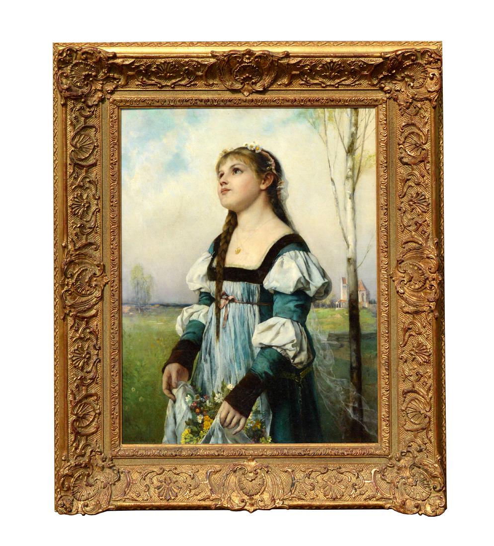 Gathering flowers (1 of 4)